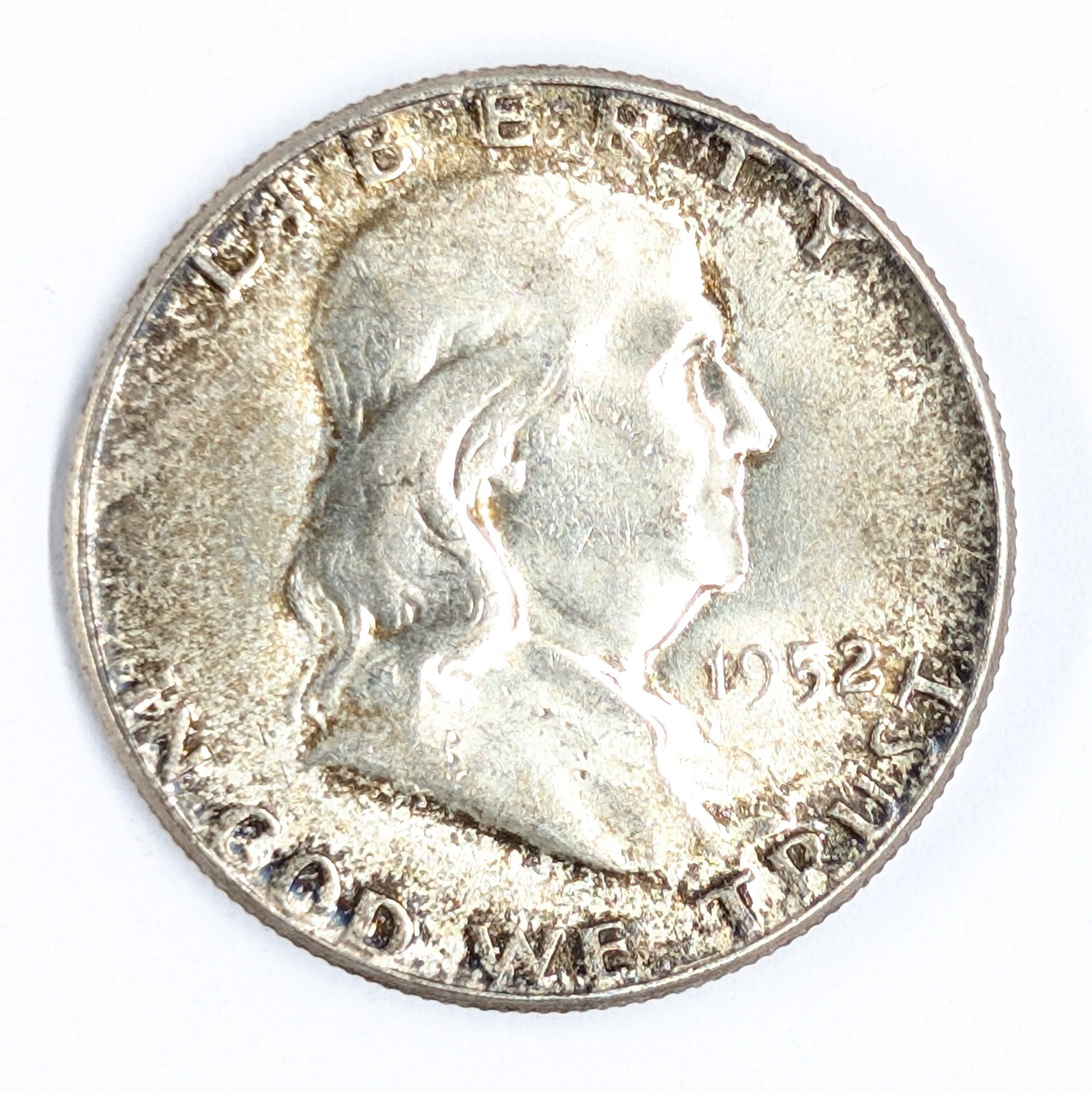 1952 Silver Franklin Half Dollar (1 of 2)
