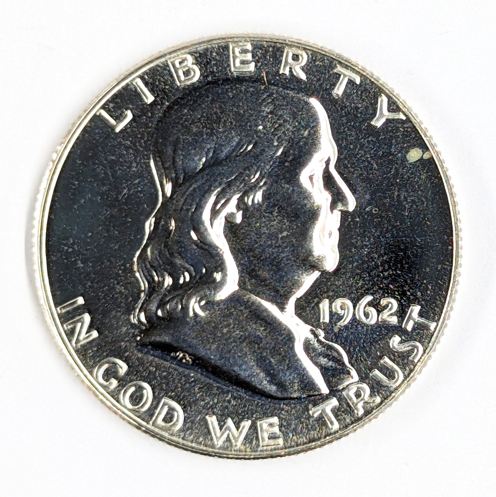 1962 Silver Franklin Half Dollar - Proof: Silver
