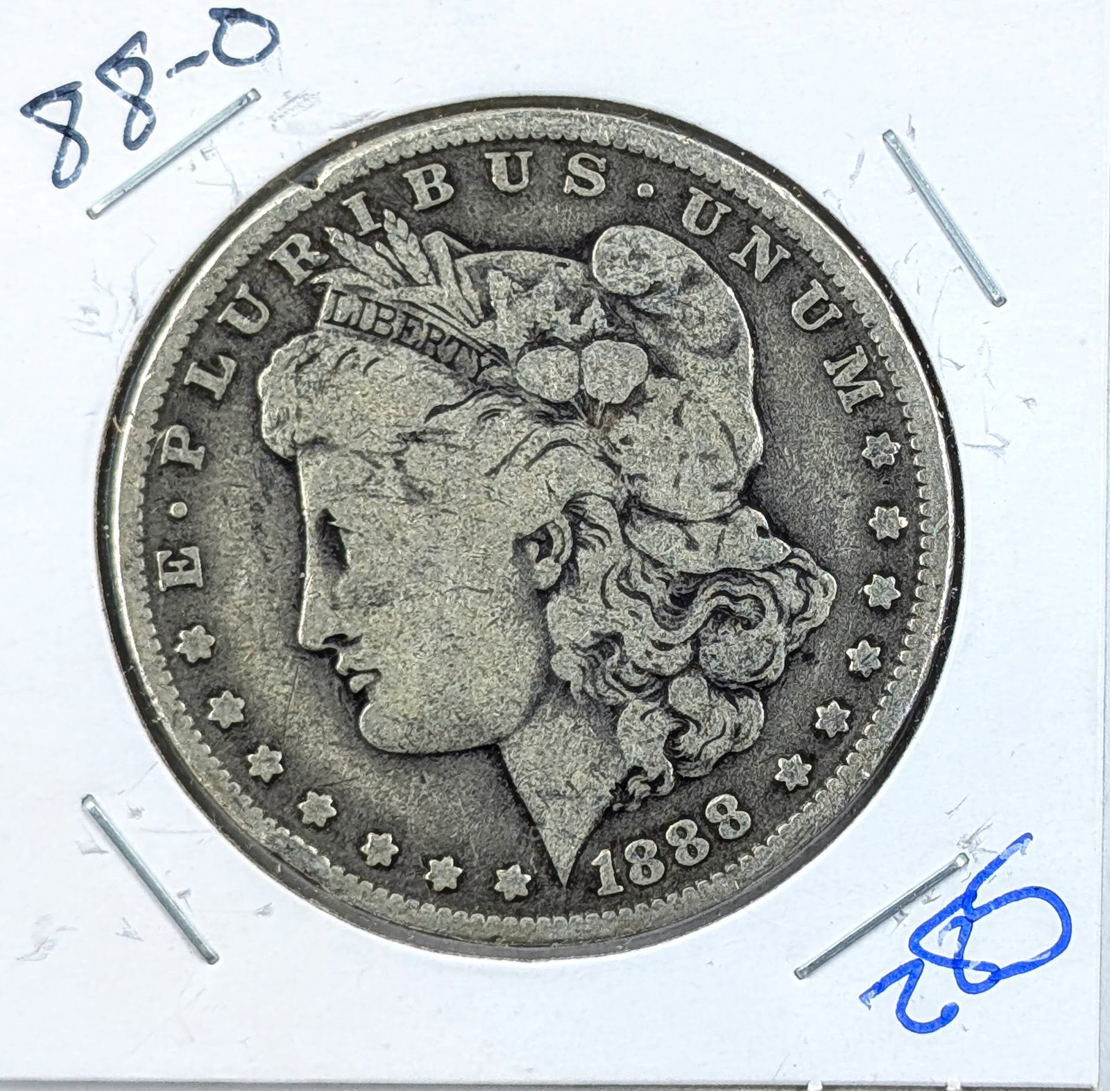 1888-O Morgan Silver Dollar (1 of 2)