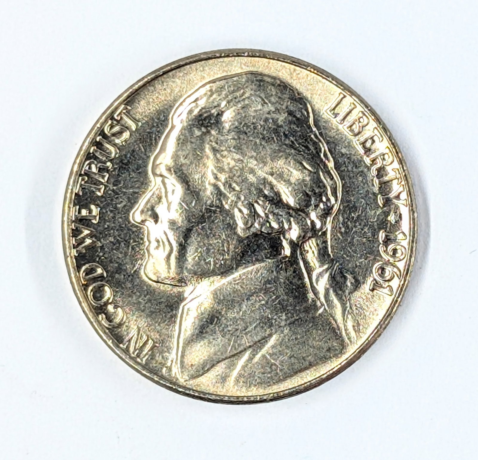 1961 Jefferson Nickel - Uncirculated: Coin