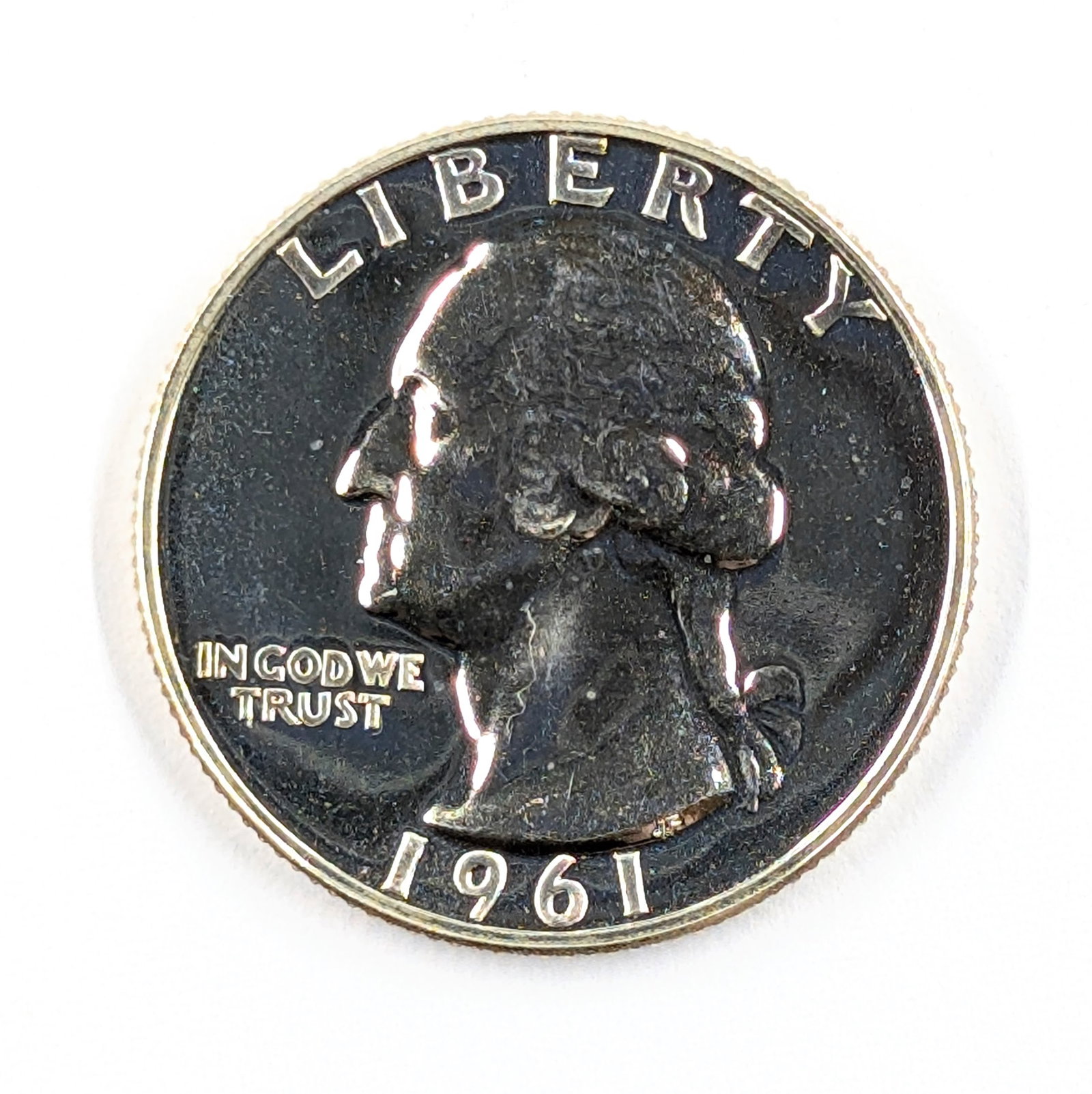 1961 Silver Washington Quarter - Proof: Silver