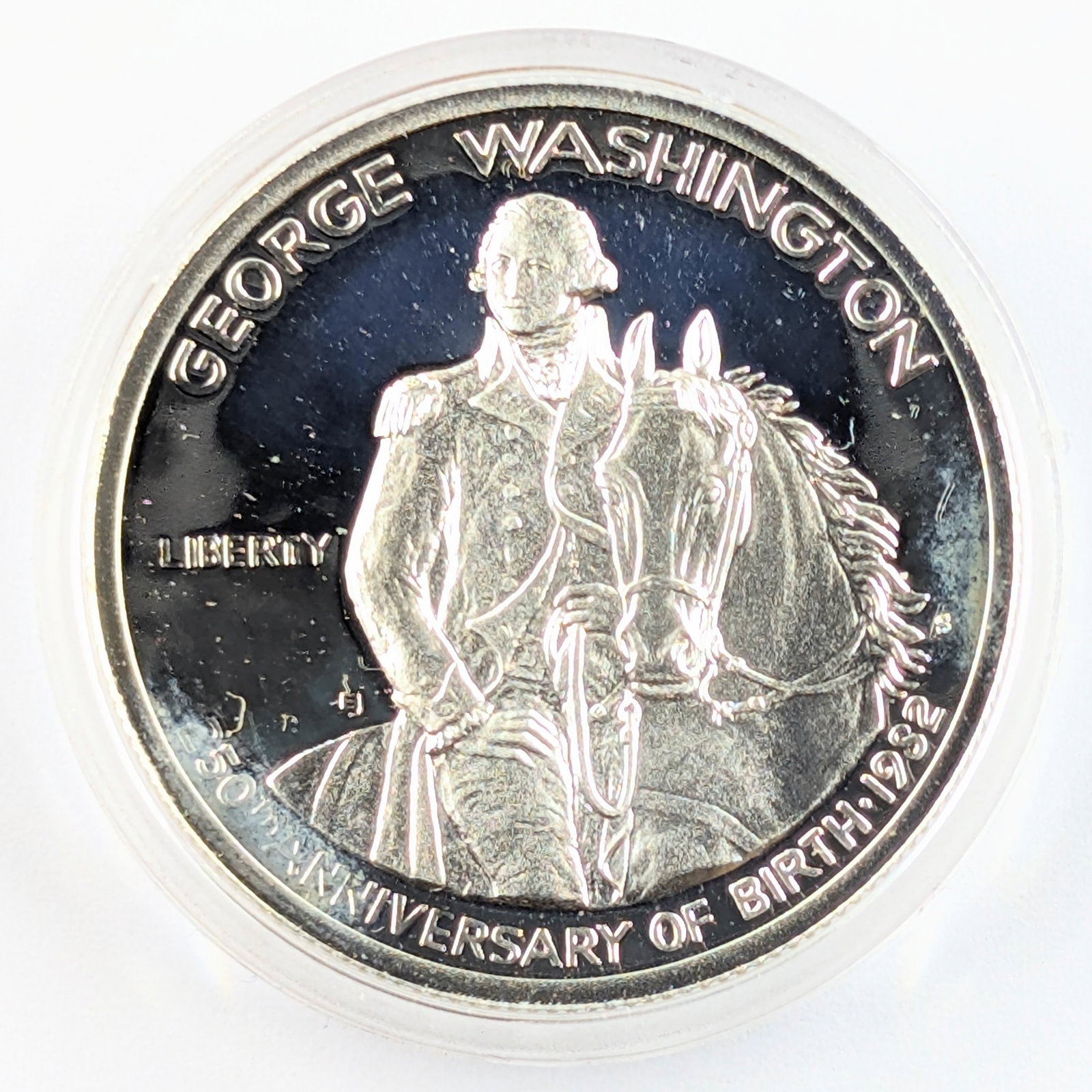 1982-S Proof Silver Washington Commemorative Half Dollar - 250th Anniversary - 2