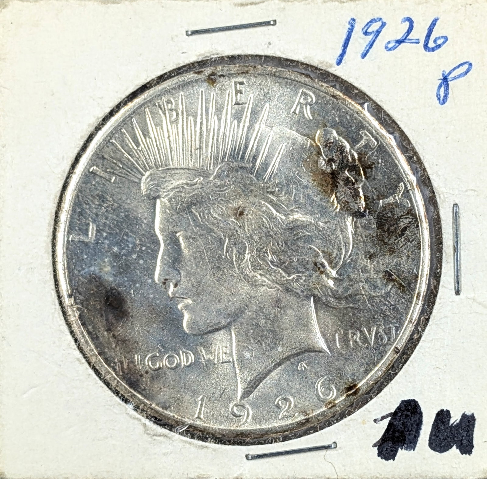 1926 Silver Peace Dollar: Silver