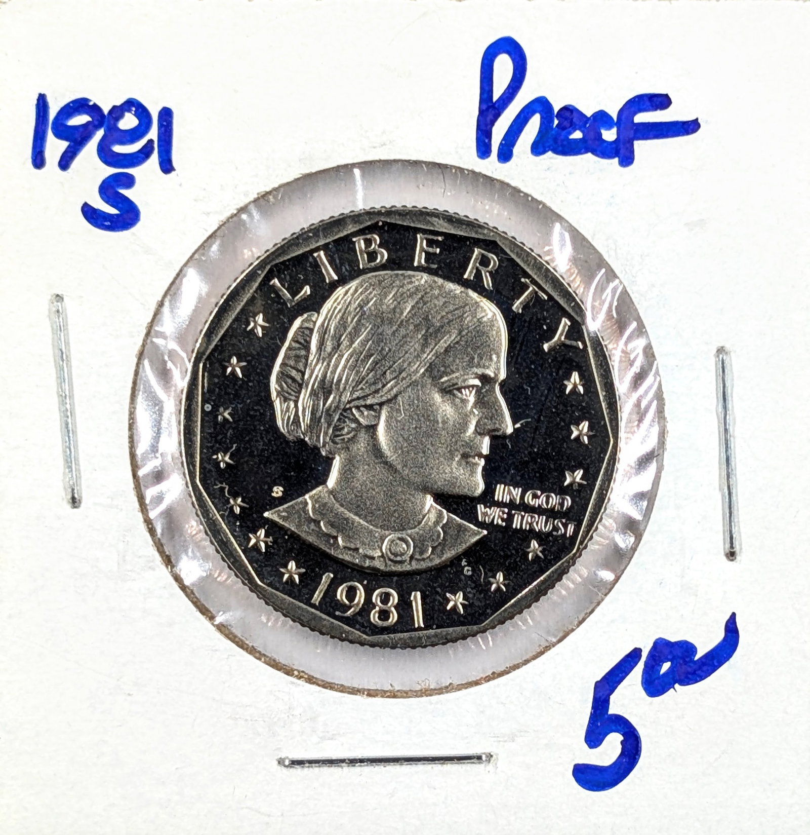1981-S Susan B. Anthony Dollar - Proof: Coin