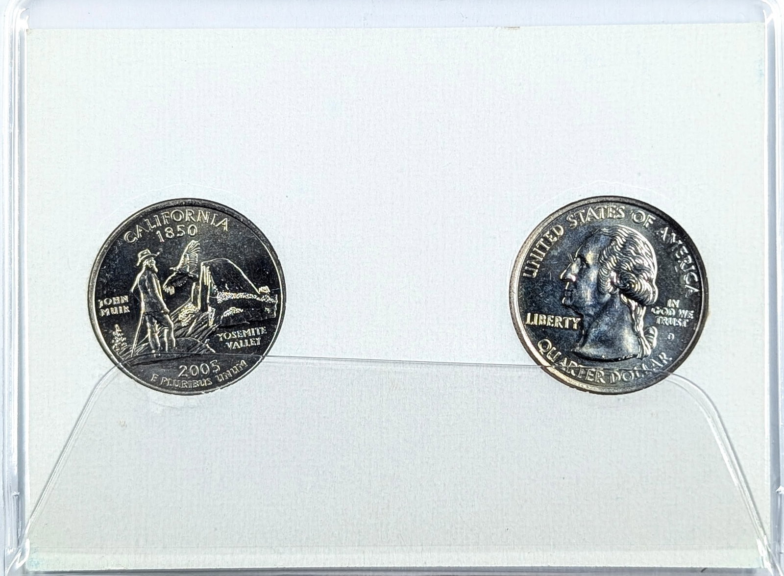 2005 P/D California State Quarter 2-Coin Set - 2