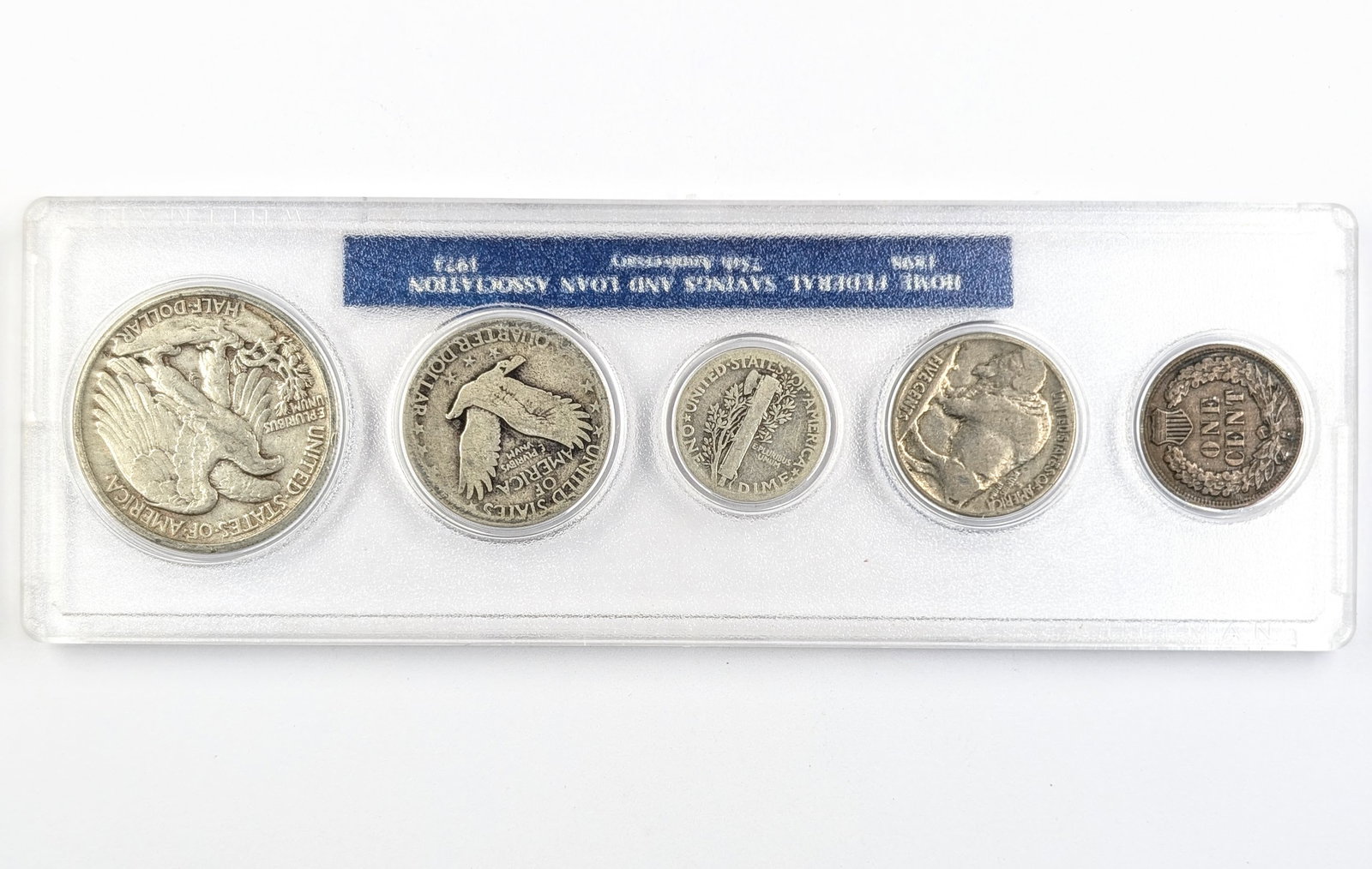 Silver Coin Set w/ Silver Half, Quarter & Dime - 2
