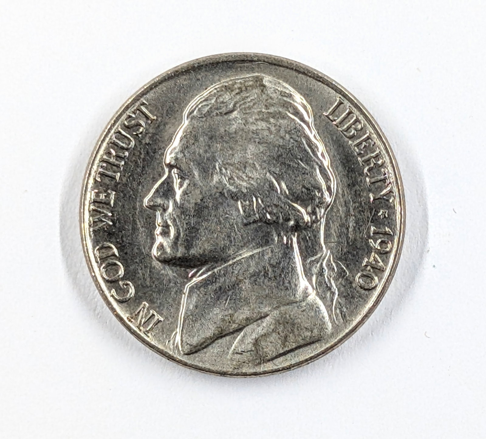 1940 Jefferson Nickel - Uncirculated: Coin