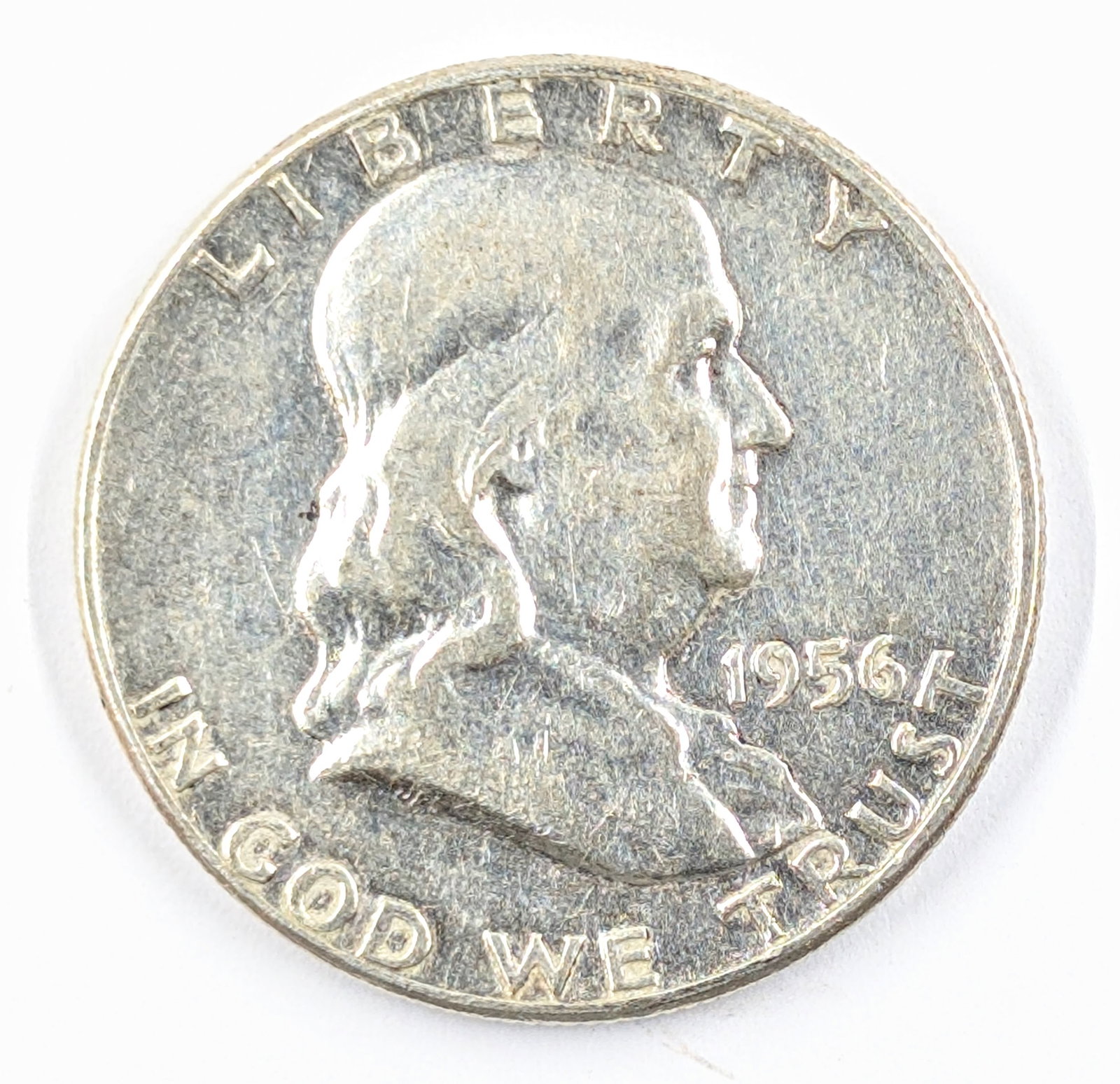 1956 Silver Franklin Half Dollar: Silver