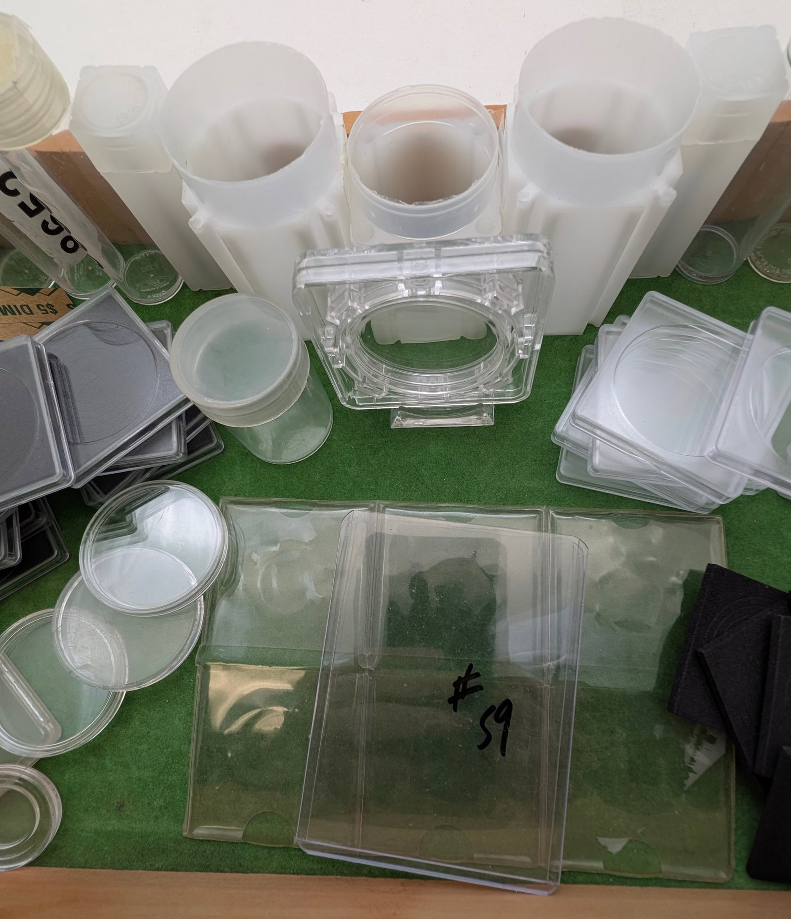 Large Lot of Coin Accessories - Tubes, Cases, etc. - 3