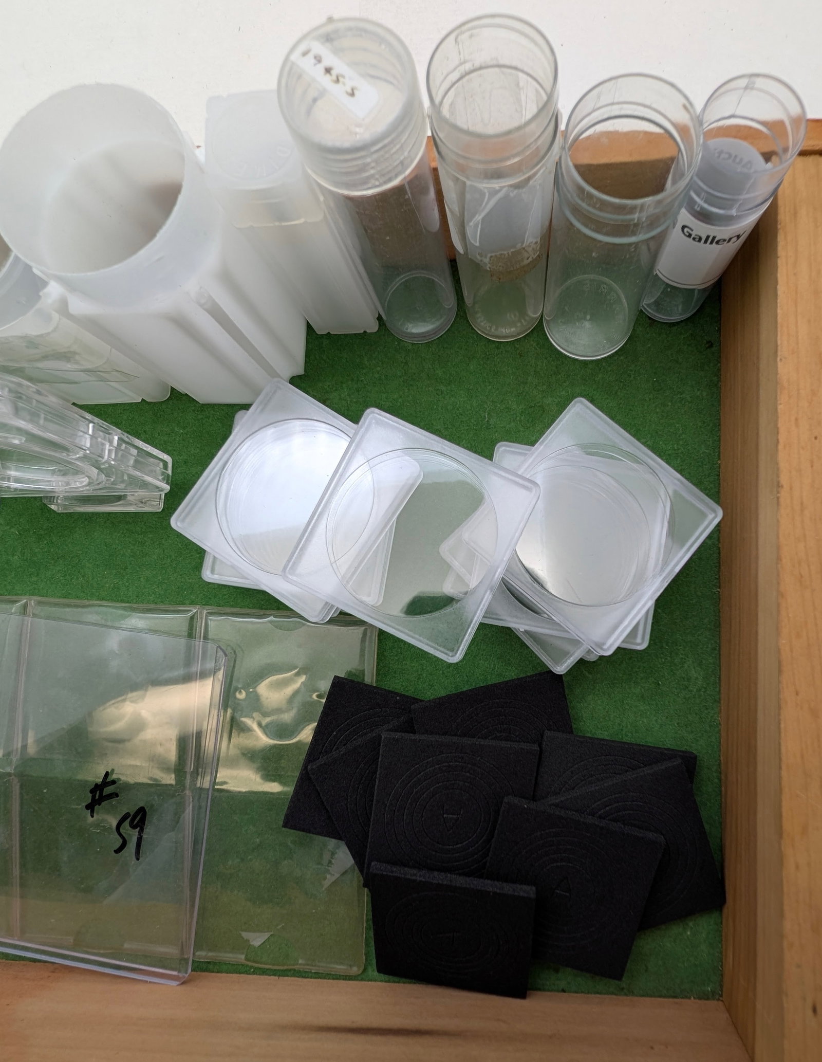 Large Lot of Coin Accessories - Tubes, Cases, etc. - 4