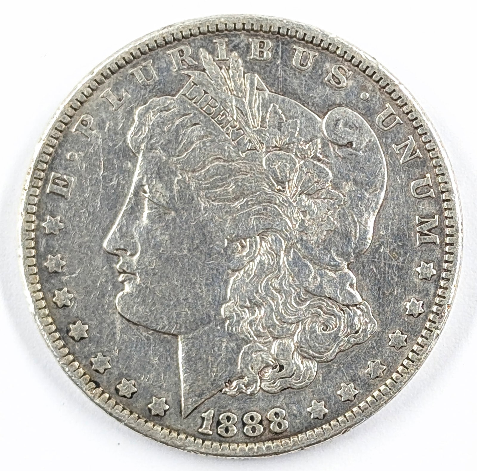 1888 Morgan Silver Dollar: Silver