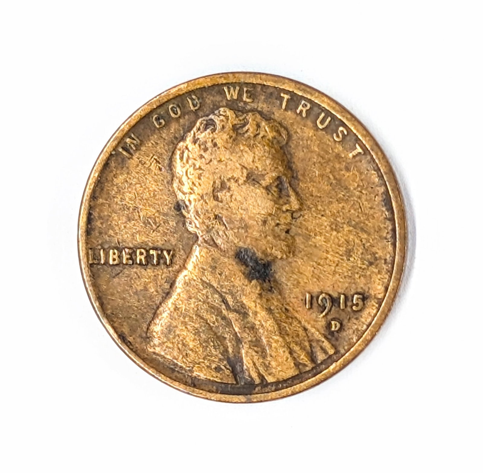 1915-D Wheat Cent: Coin