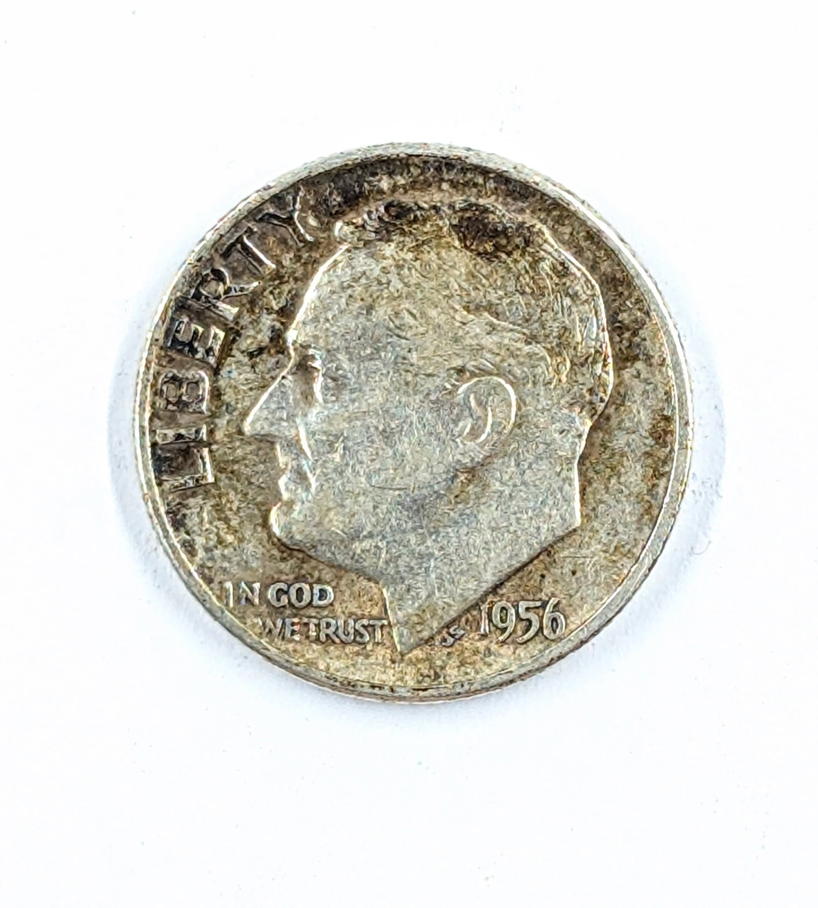 1956 Silver Roosevelt Dime (1 of 2)