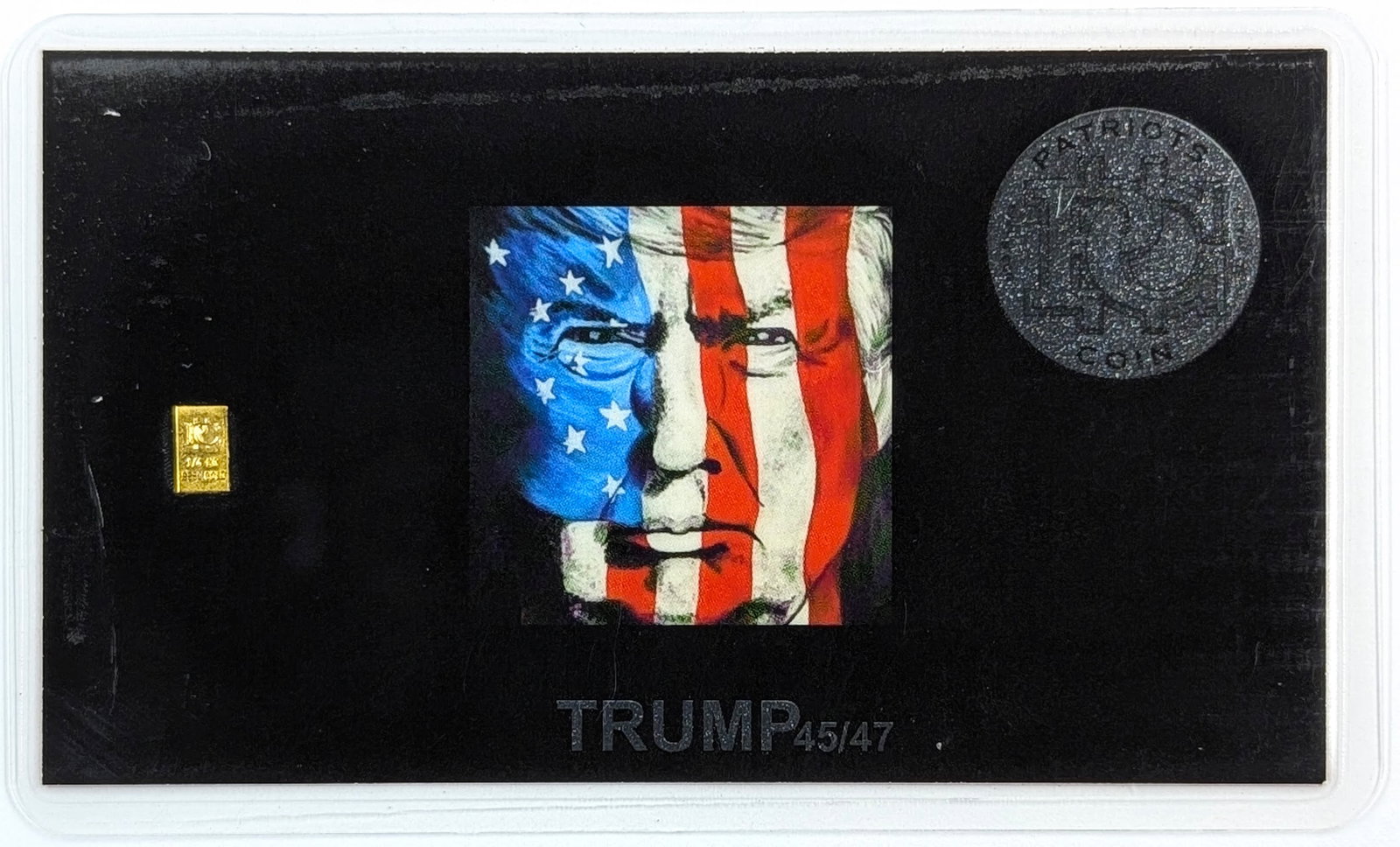 1/4 grain .999 Fine Gold - Patriots Coins- Make America Great Again: Gold