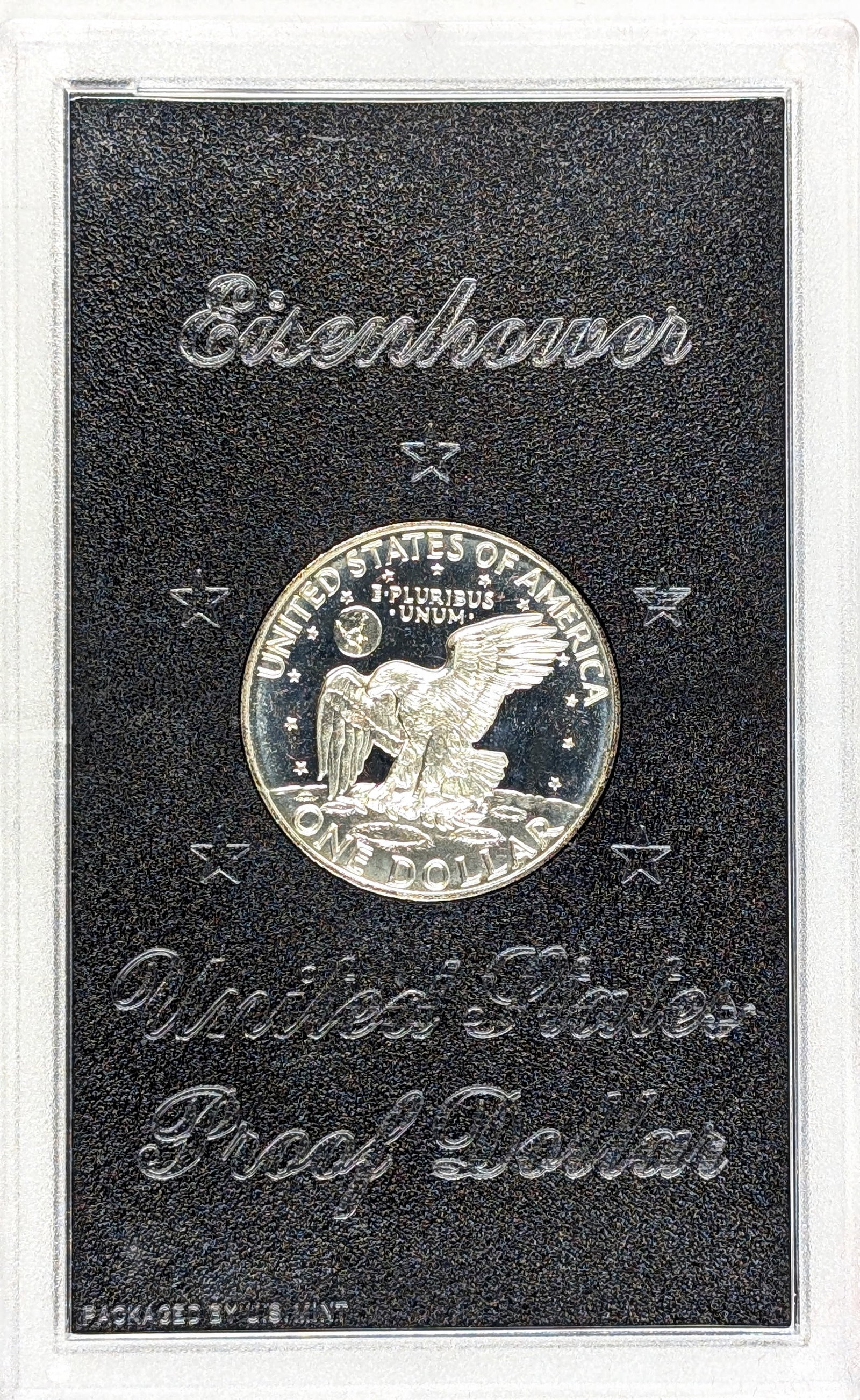 1973-S Eisenhower " Ike" Proof Silver Dollar - 3