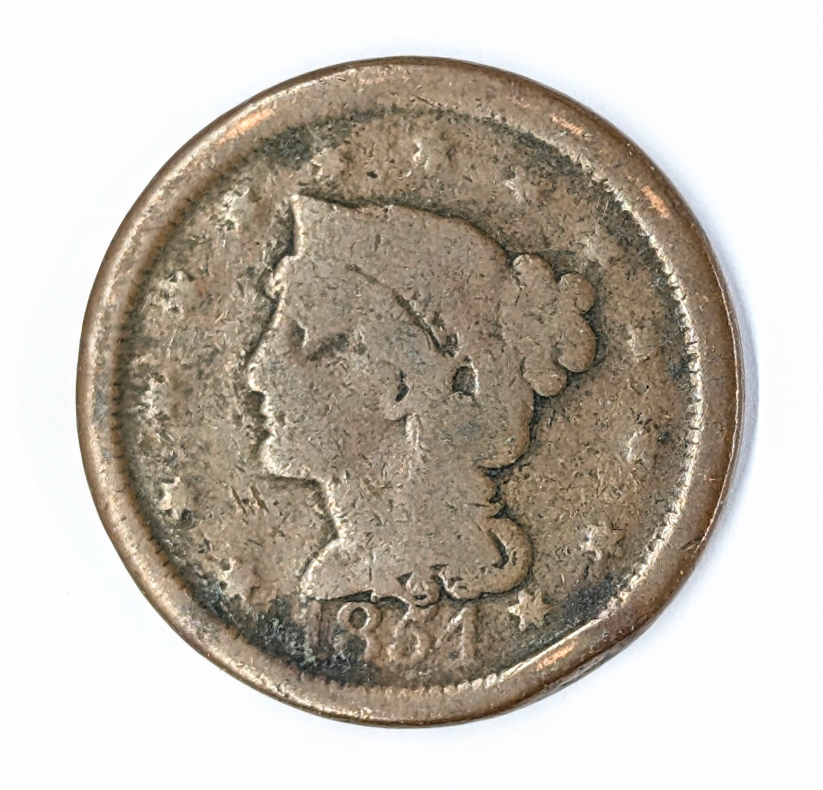 1854 Large Cent: Coin