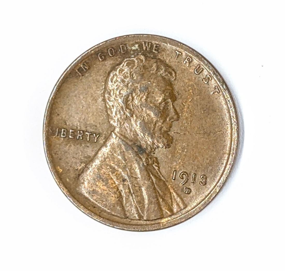 1913-D Wheat Cent: Coin