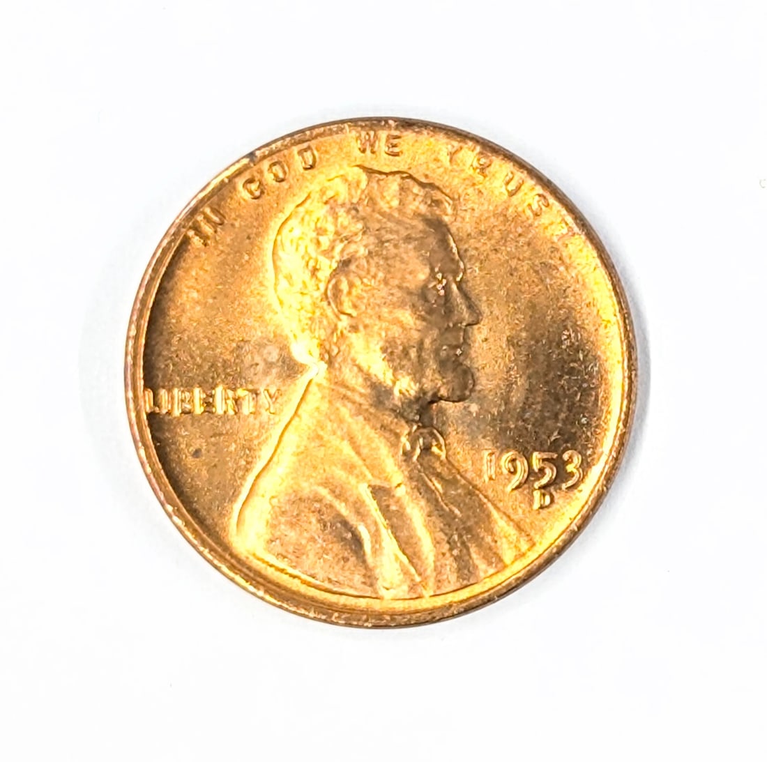 1953-D Wheat Cent- Uncirculated: Coin