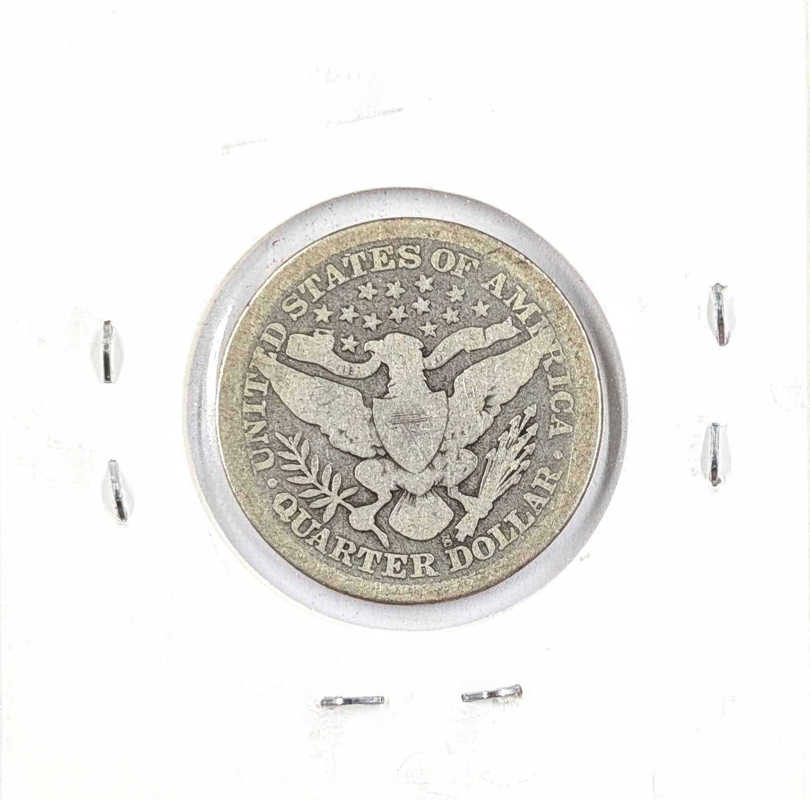 1897-S Silver Barber Quarter- KEY Date! - 2