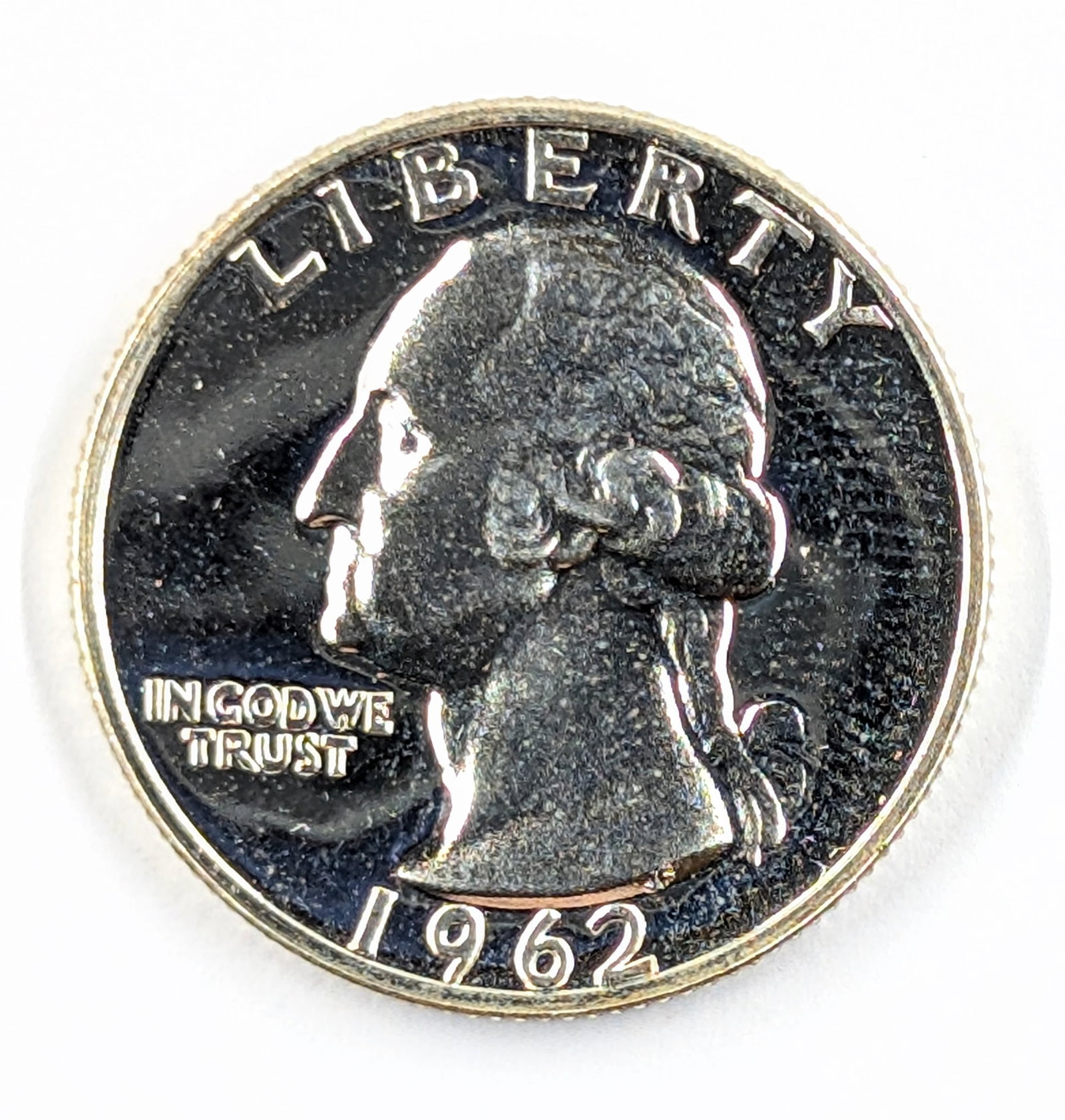 1962 Silver Washington Quarter- Proof: Silver