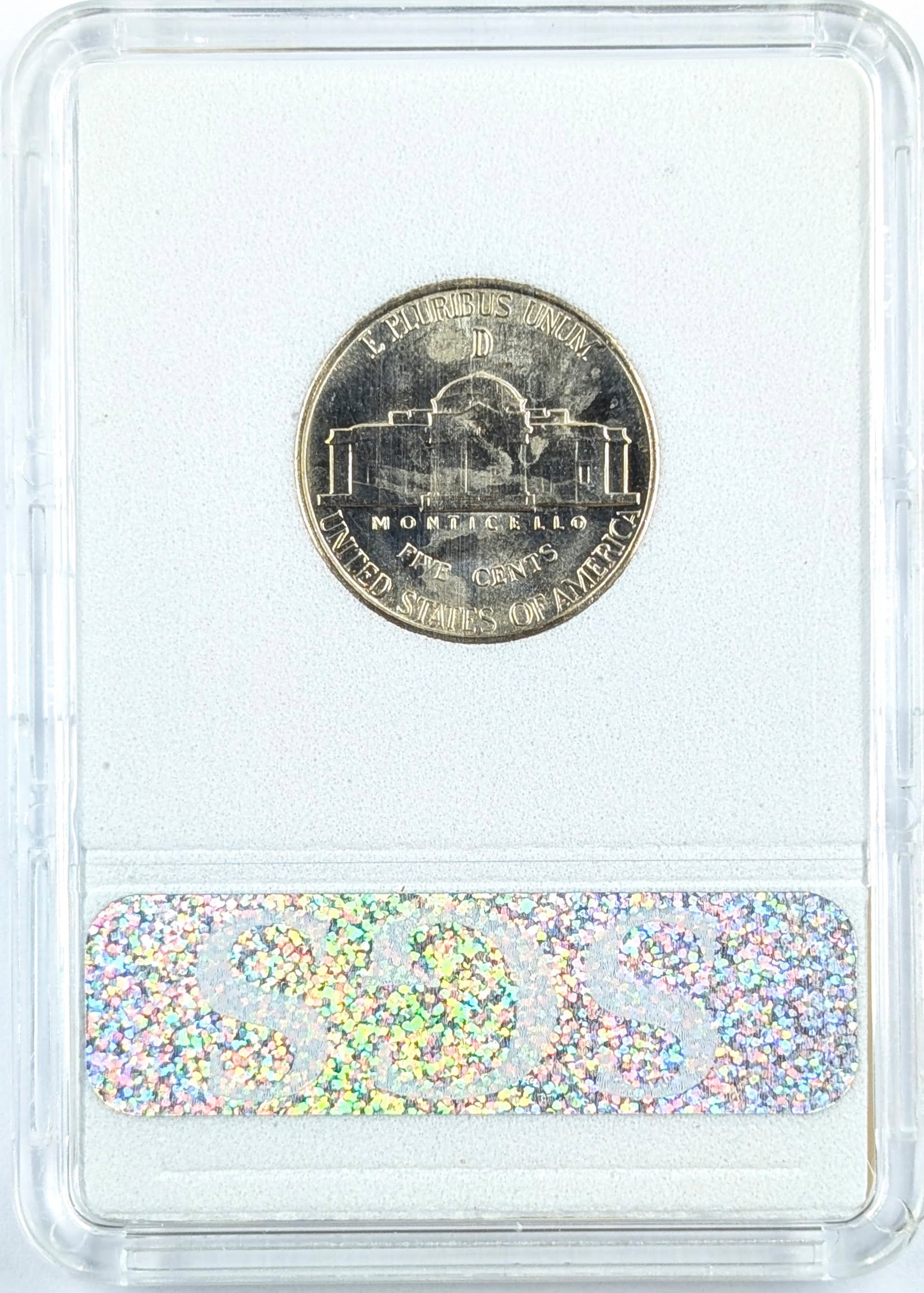 SGS 1943-D MS70 Silver War Nickel - 2