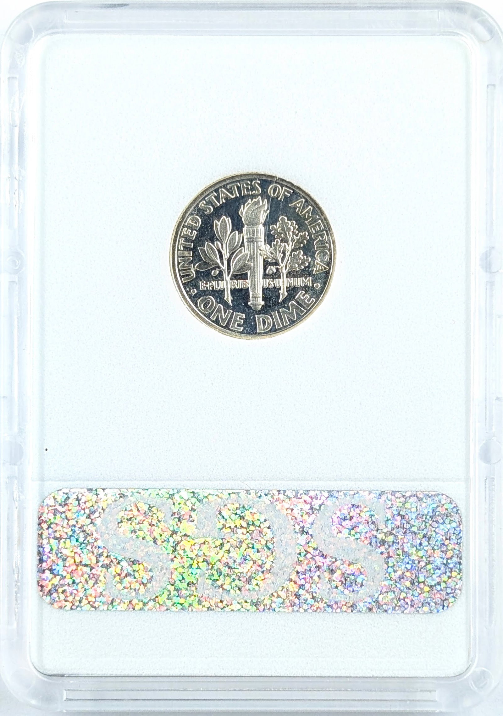 SGS 1998-S PR70CAM Silver Roosevelt Dime - 2