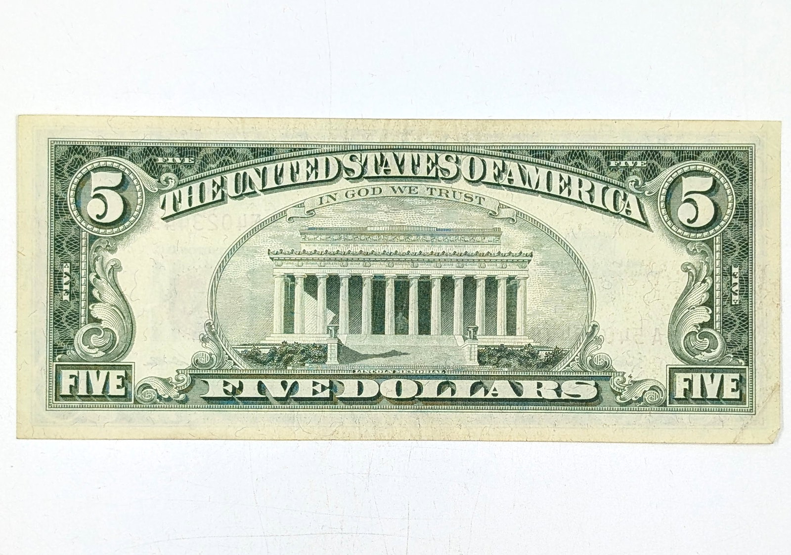 1963 $5 Note - Red Seal - 2