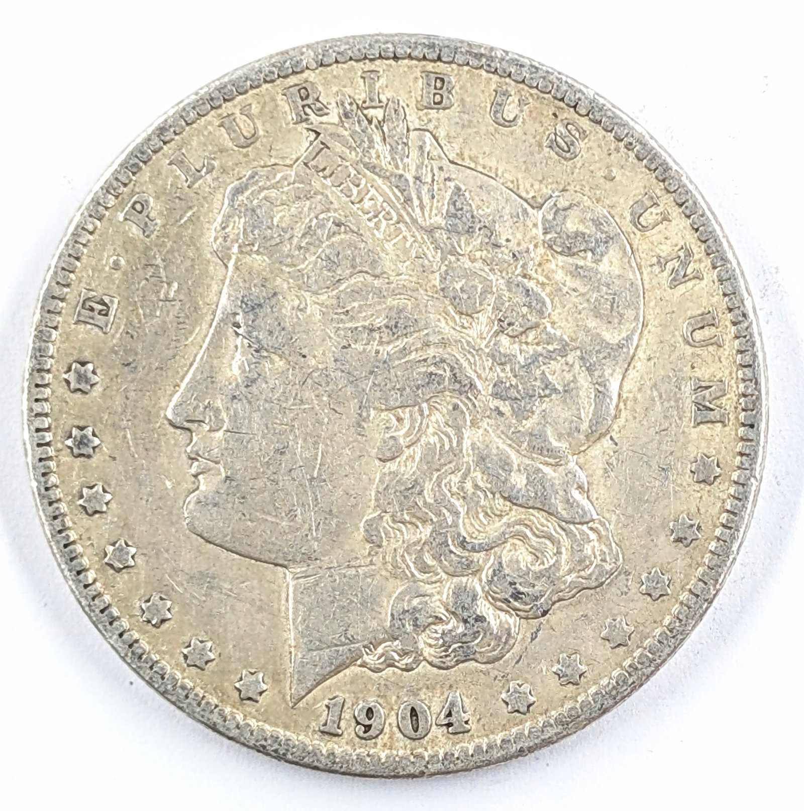 1904 Morgan Silver Dollar: Silver