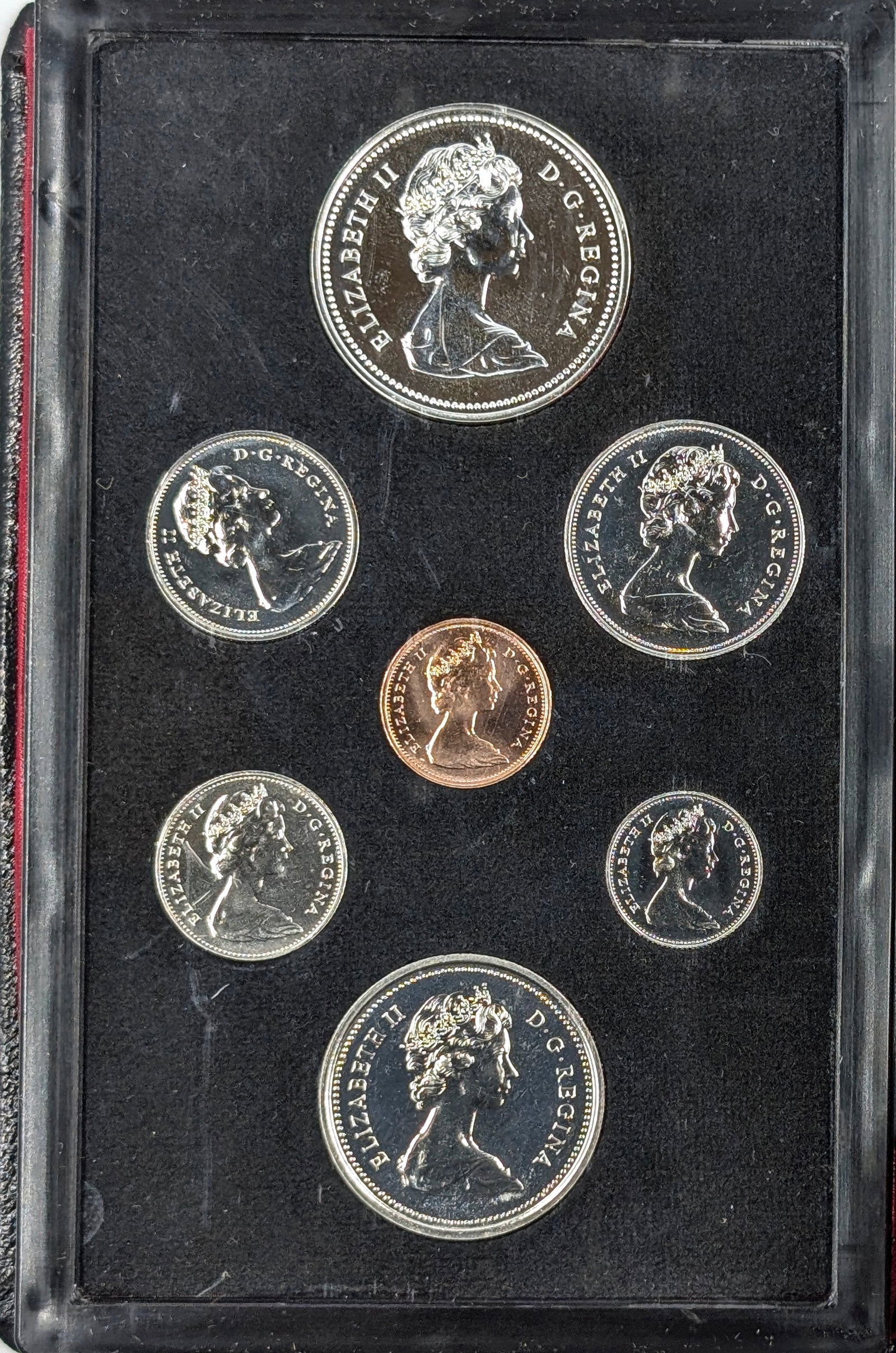 1975 Royal Canadian Mint Proof Set w/ Silver Dollar - 3