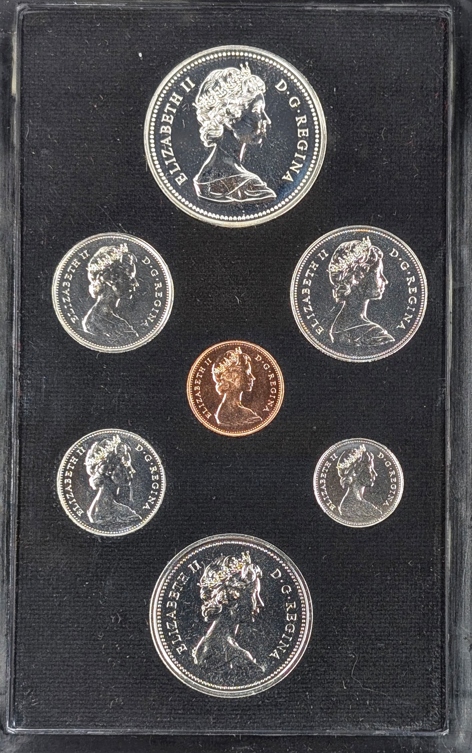 1976 Royal Canadian Mint Proof Set w/ Silver Dollar - 3