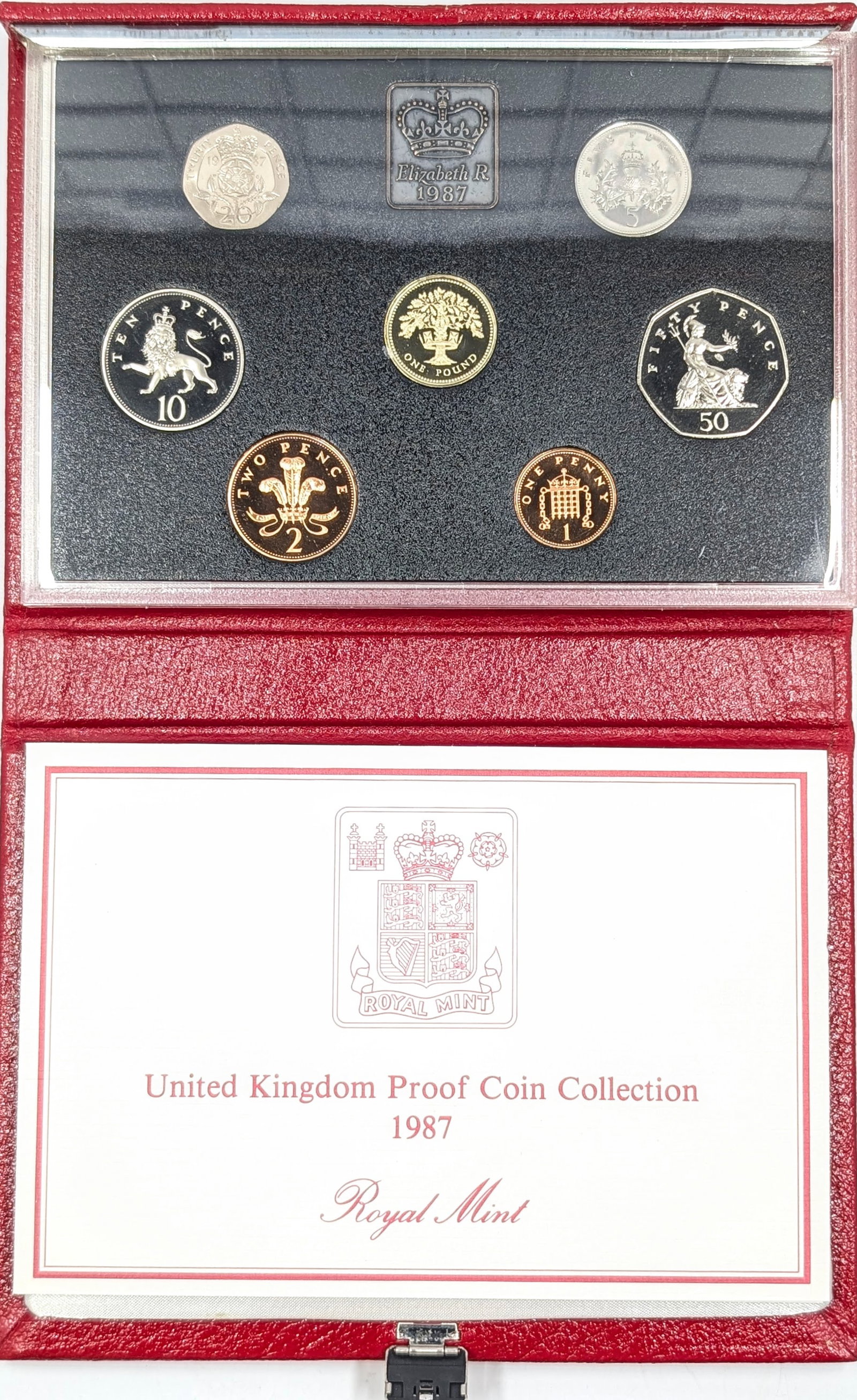 1987 United Kingdom Proof Coin Collection: Coin