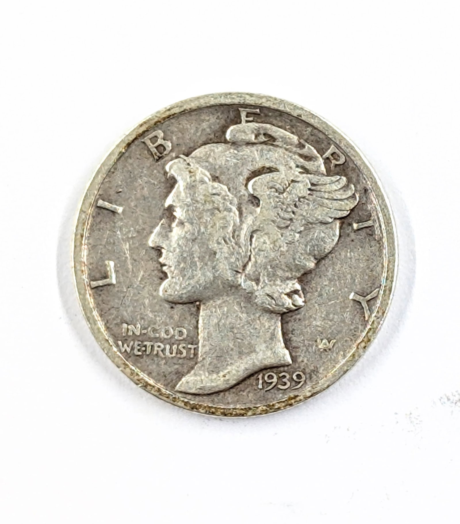 1939-S Silver Mercury Dime: Silver