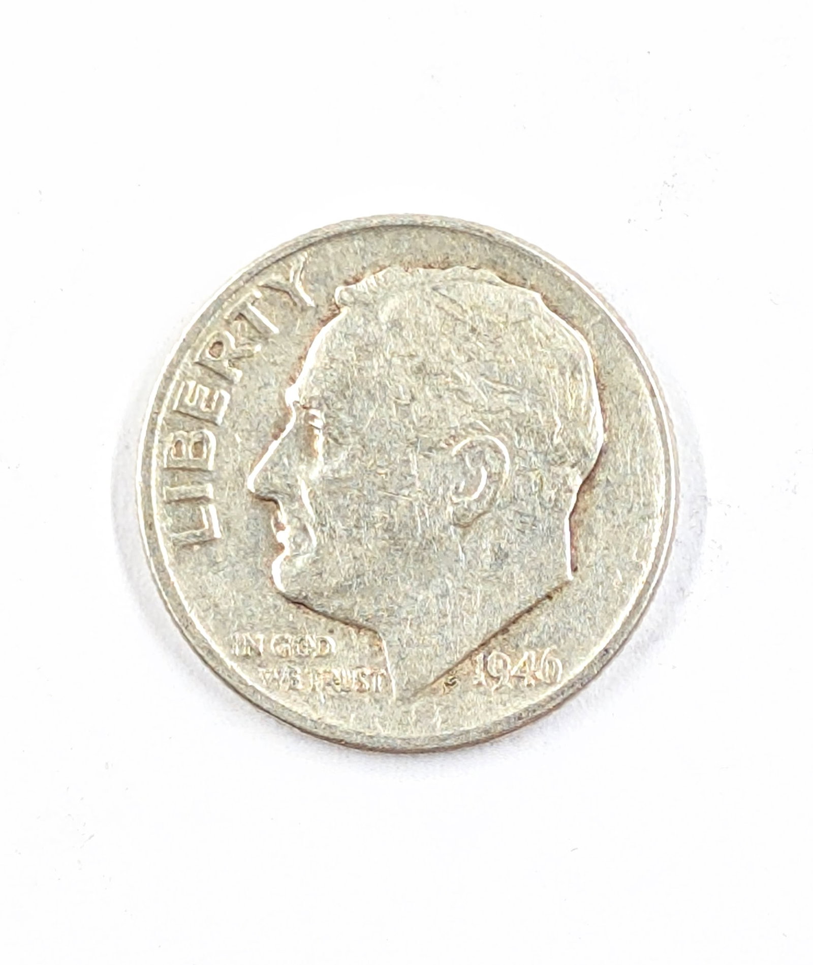 1946 Silver Roosevelt Dime: First Year of Issue