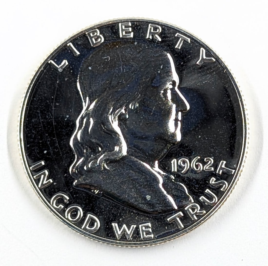 1962 Silver Franklin Half Dollar- Proof: Silver