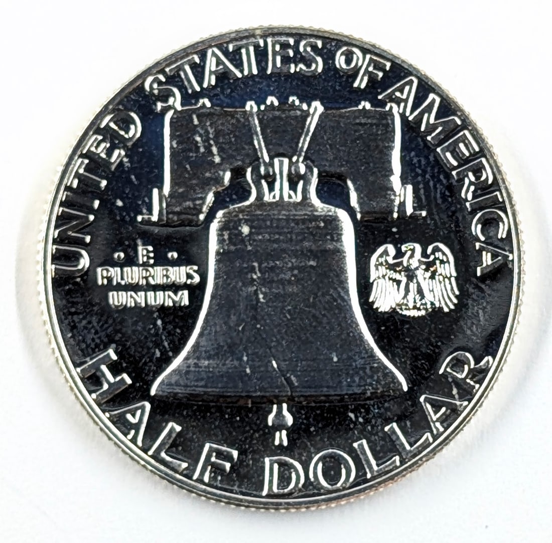 1962 Silver Franklin Half Dollar- Proof - 2