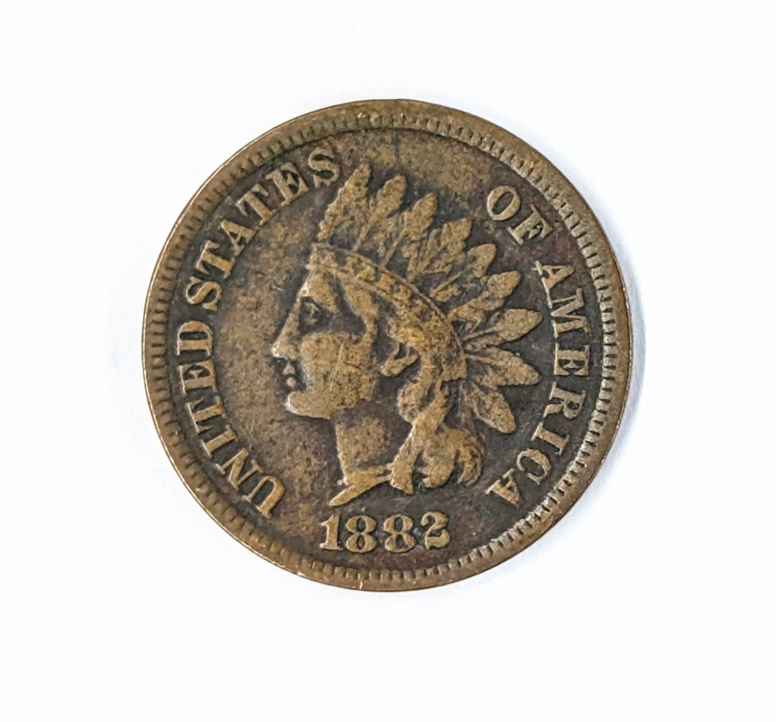 1882 Indian Head Cent: Full Liberty