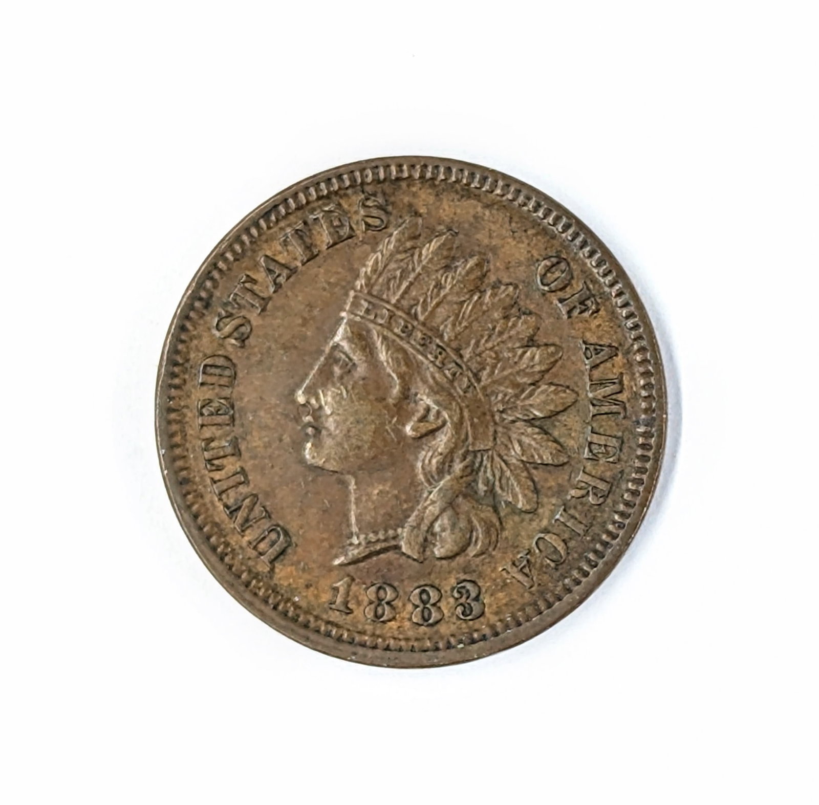 1883 Indian Head Cent: Full Liberty
