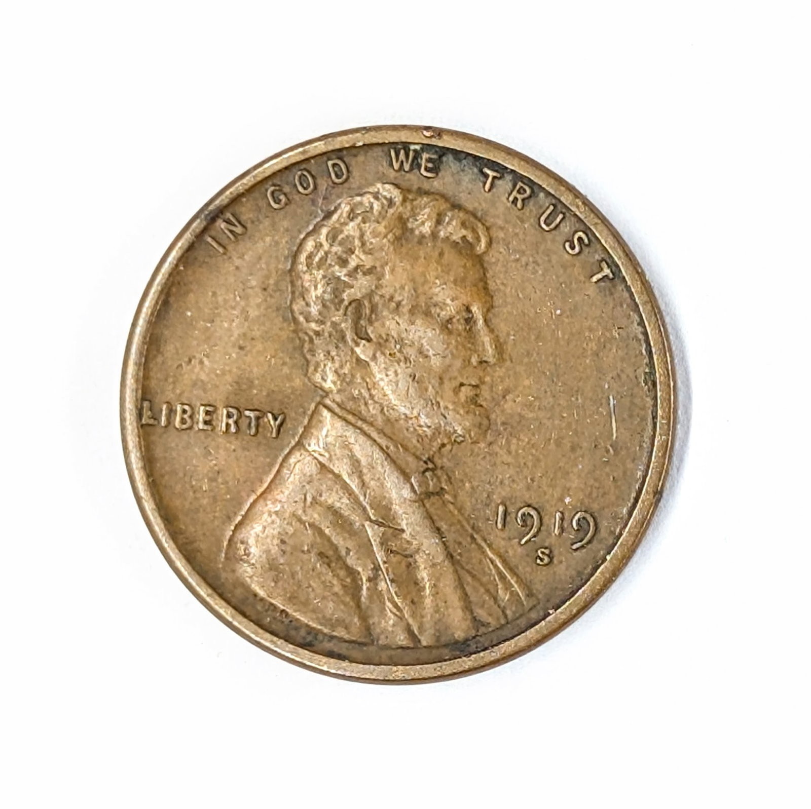 1919-S Wheat Cent: Coin