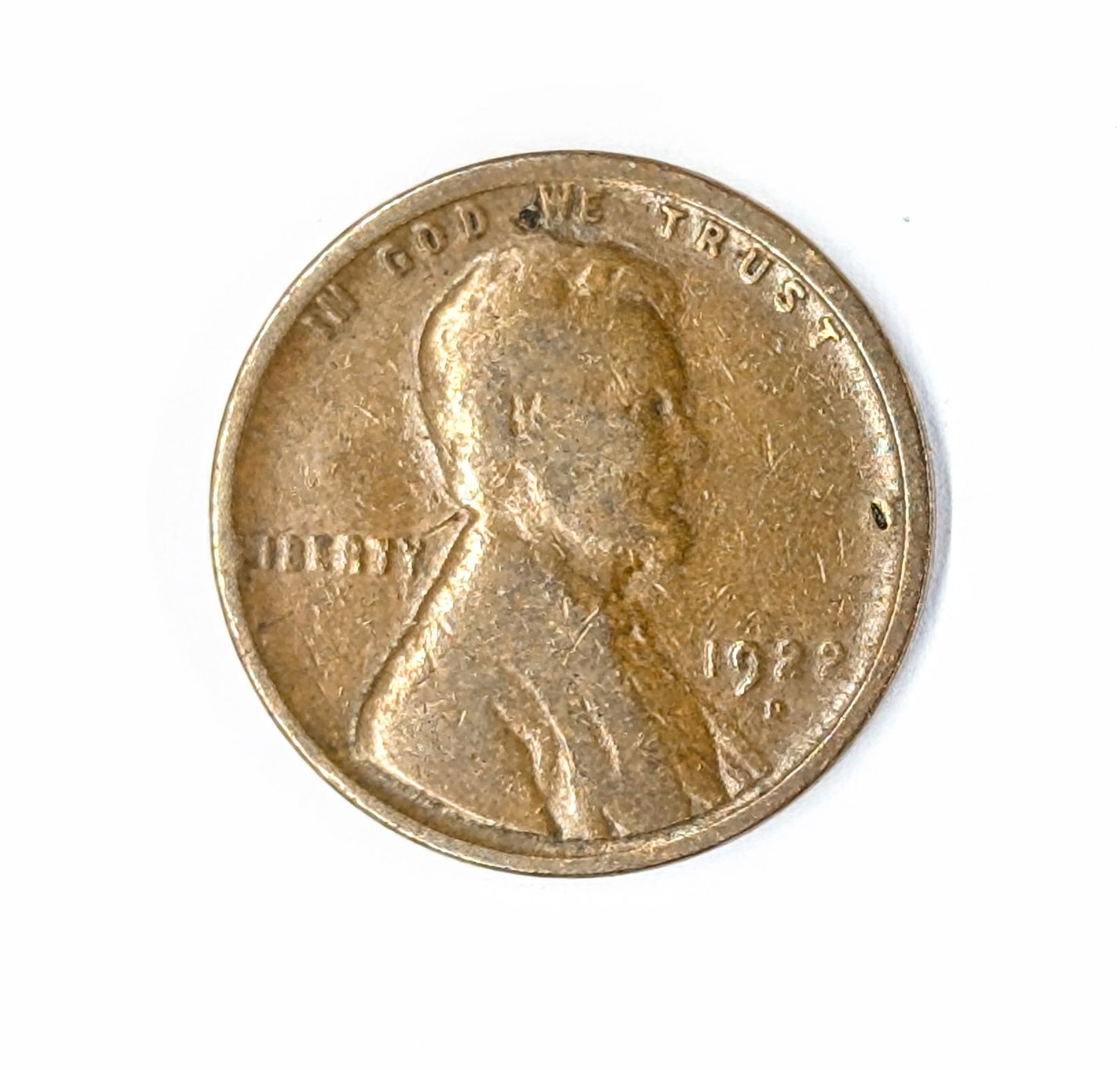 1922-D Wheat Cent- Semi Key Date: Coin