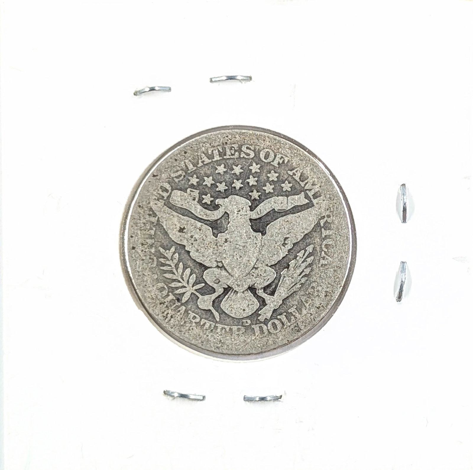 1915-D Silver Barber Quarter - 2