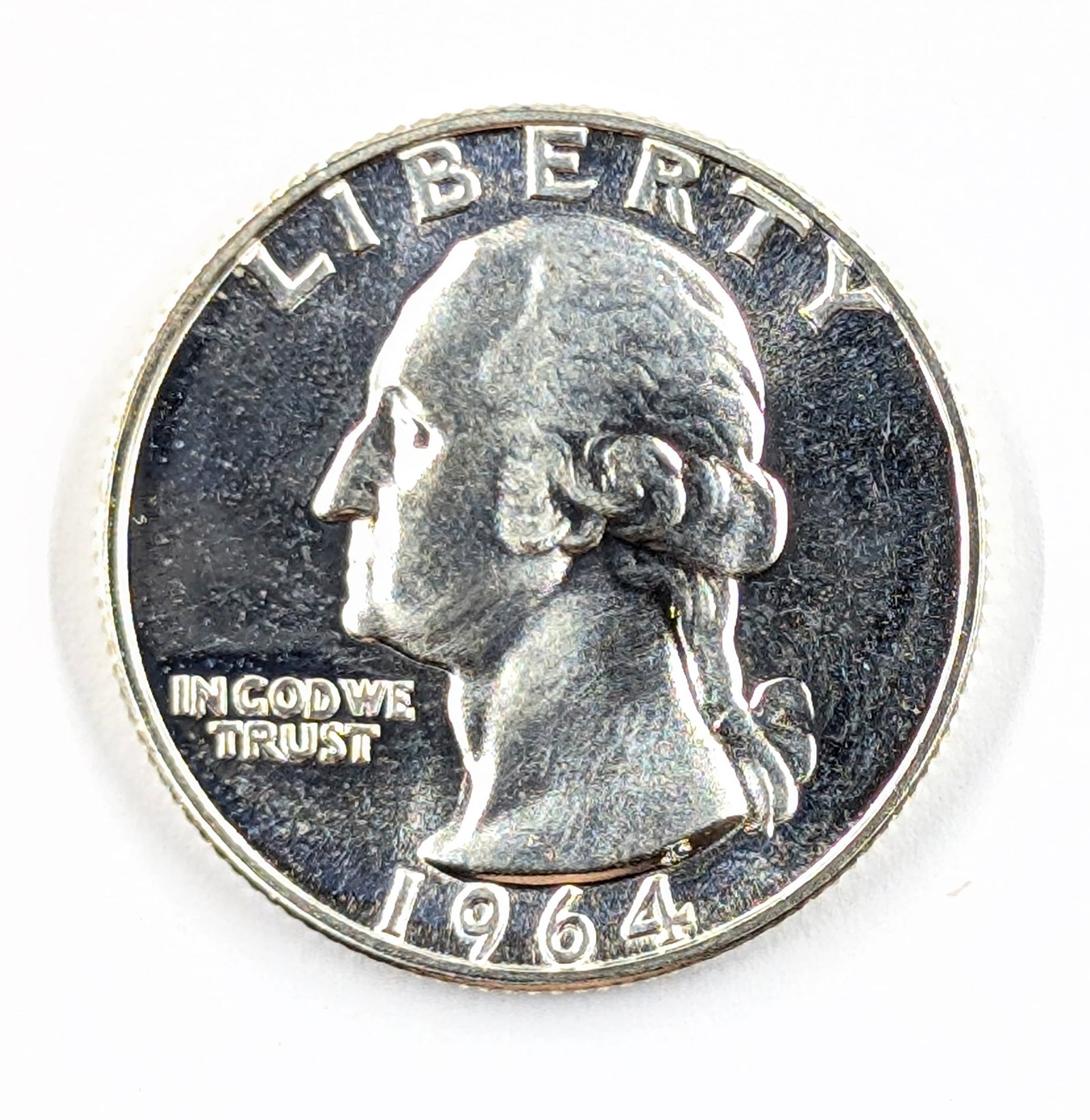 1964 Silver Washington Quarter- Proof: Silver