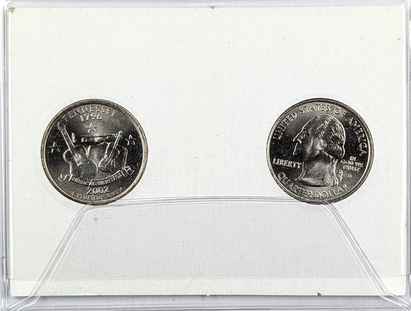 2002 P/D Tennessee State Quarter 2 Coin Set - 2