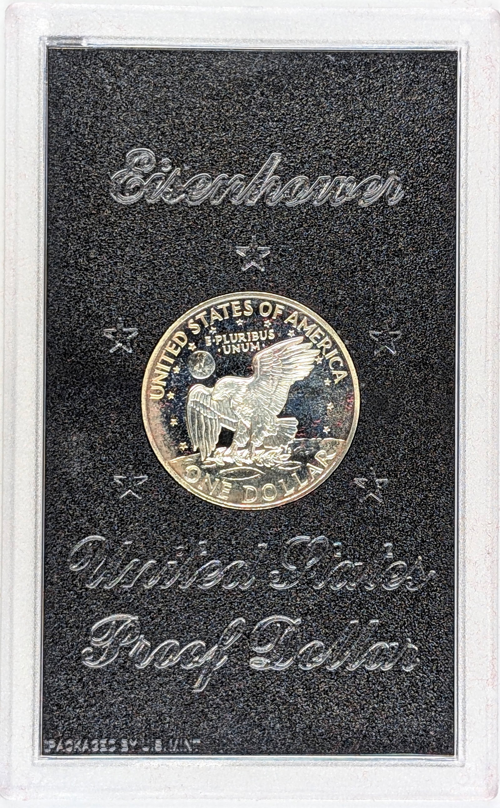 1971-S Eisenhower " Ike" Proof Silver Dollar - 3