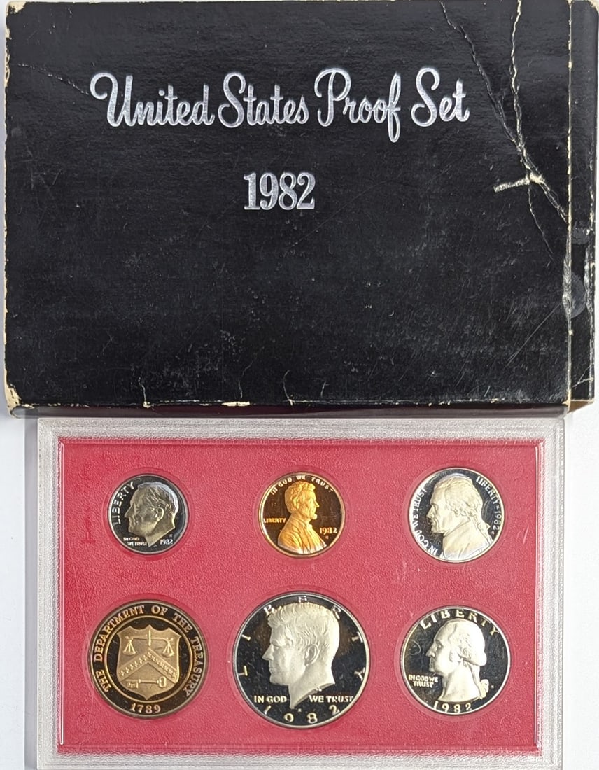 1982 US Mint Proof Set: Coin