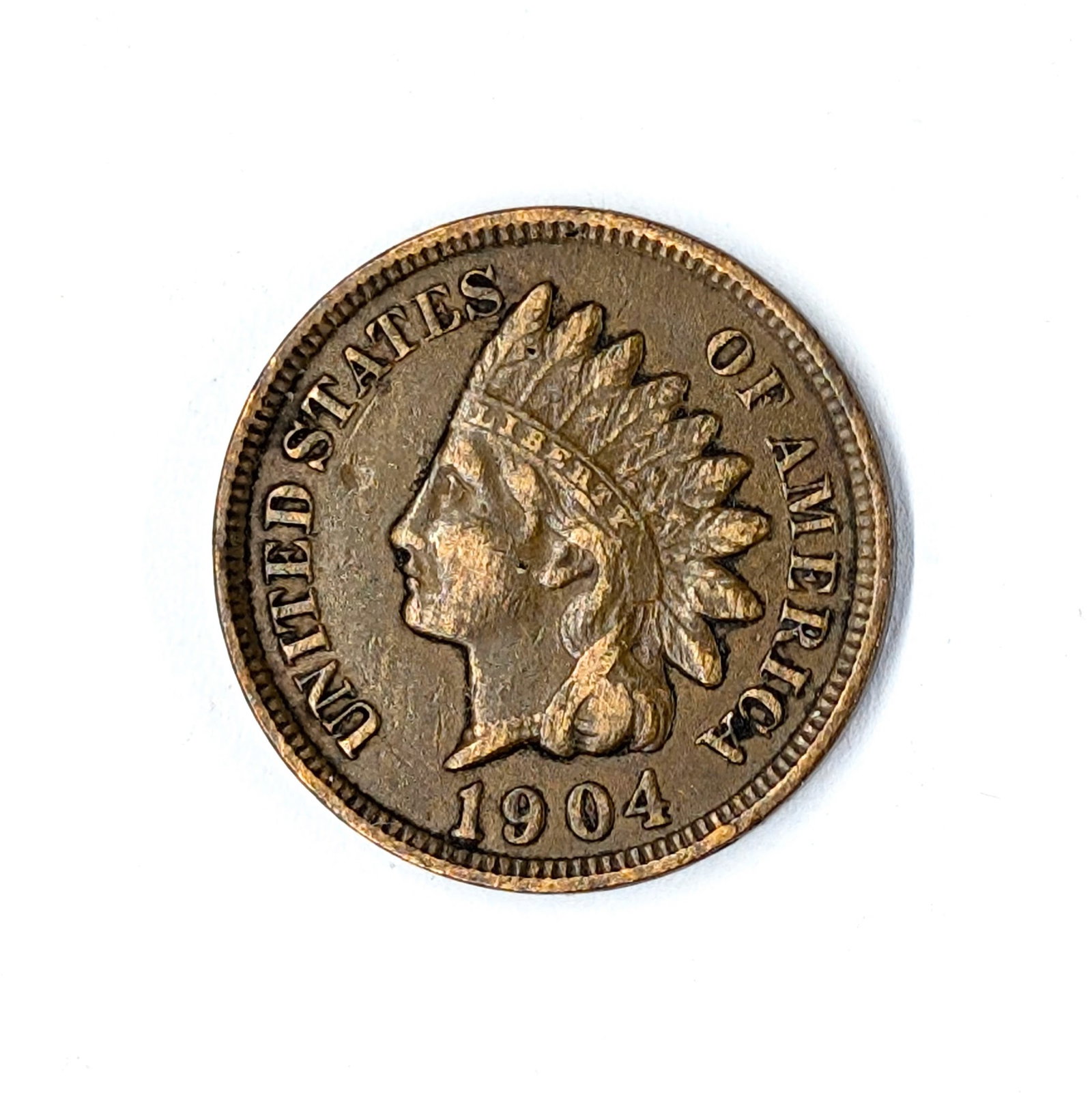 1904 Indian Head Cent - Full 'Liberty' (1 of 2)