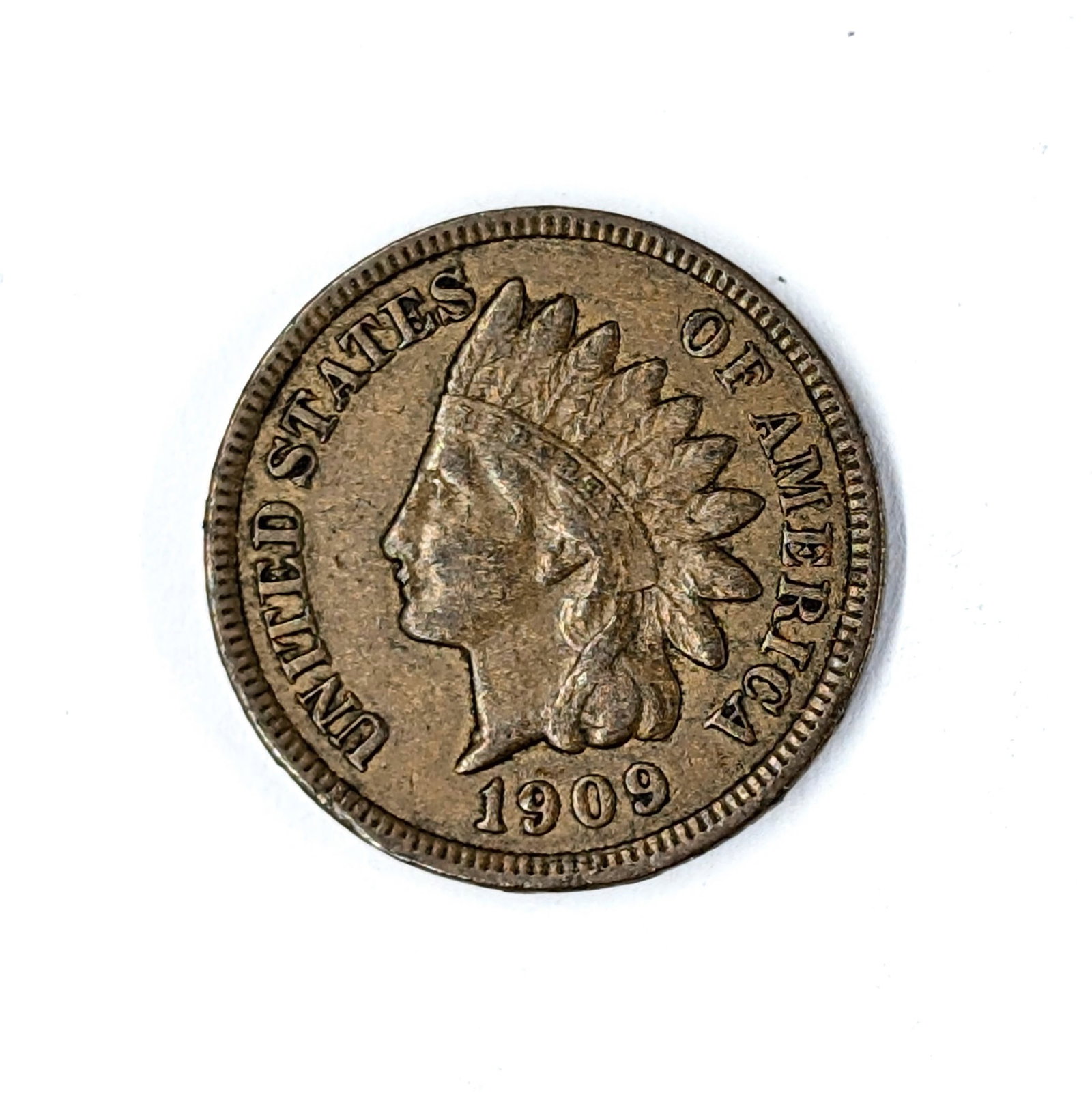 1909 Indian Head Cent - Full 'Liberty': Coin