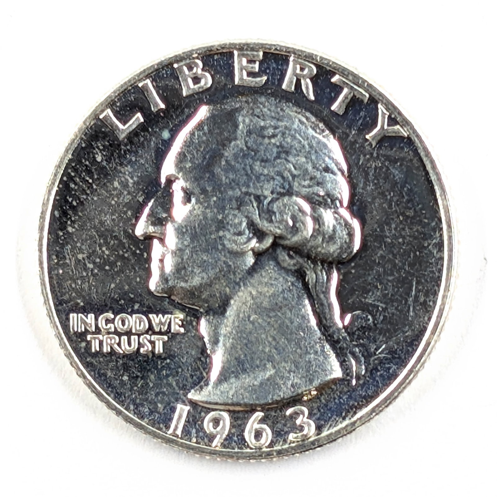 1963 Silver Washington Quarter - Proof: Silver