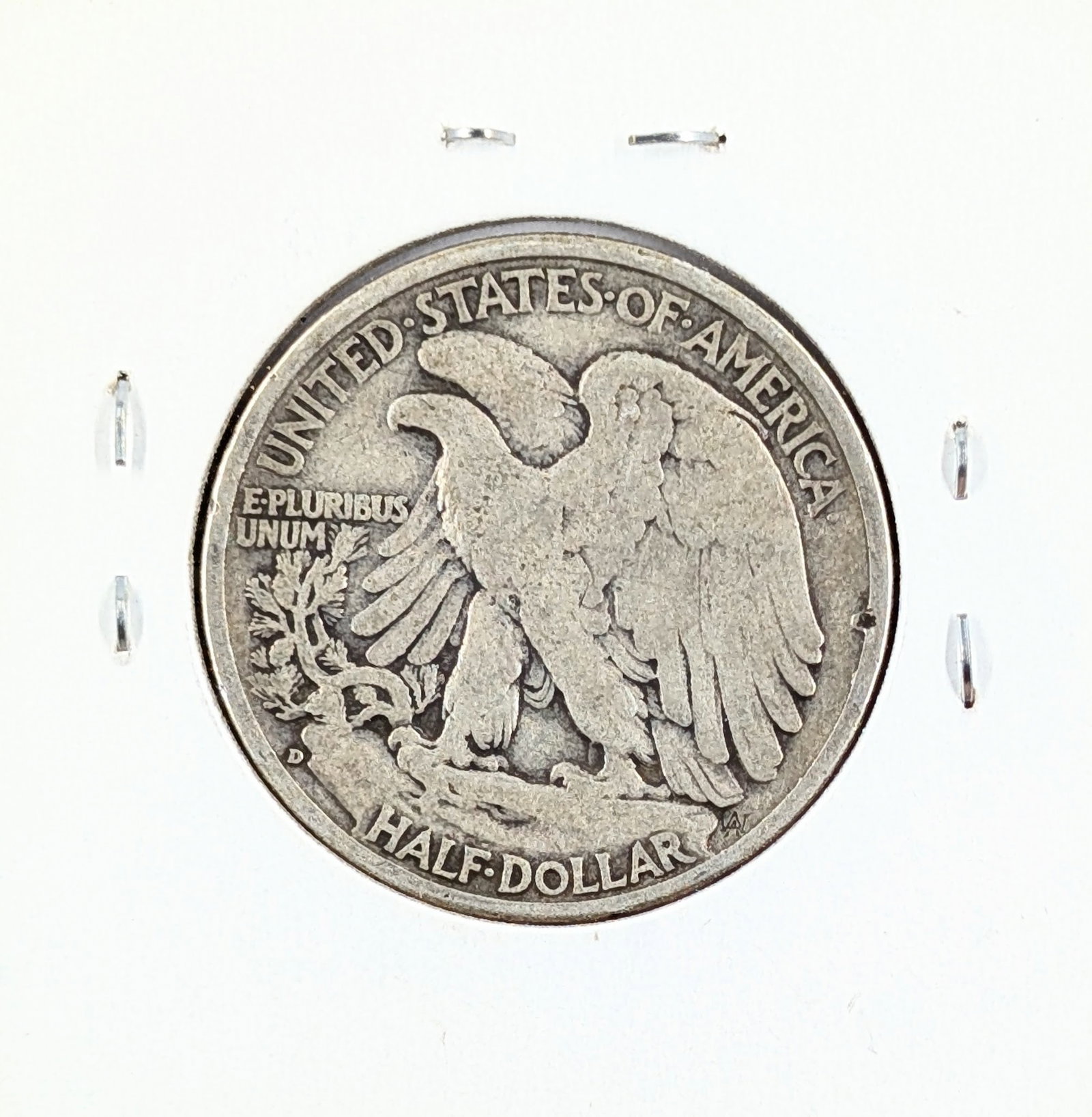 1941-D Silver Walking Liberty Half Dollar - 2