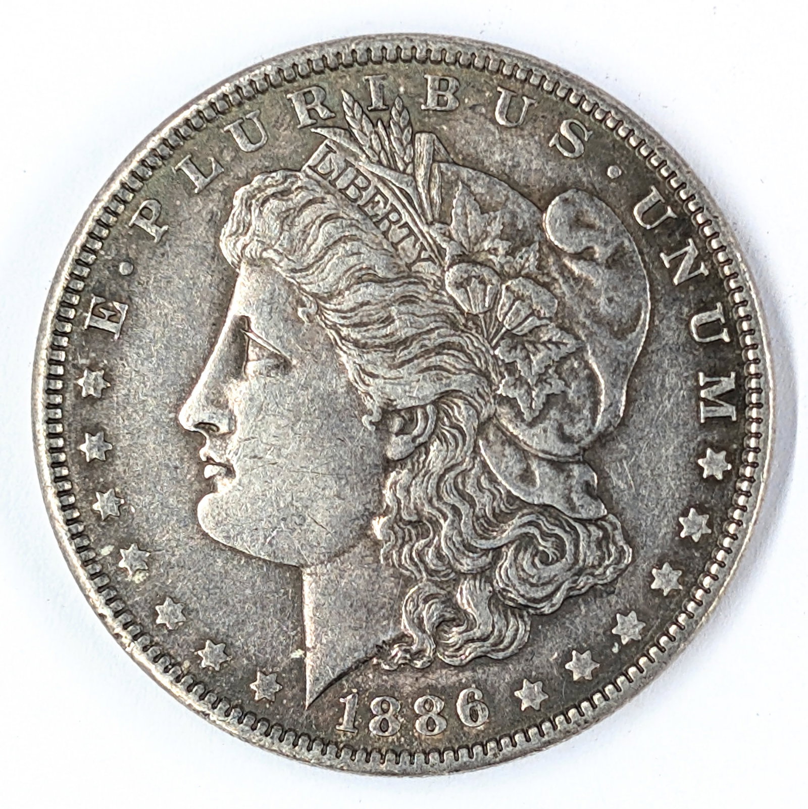 1886 Morgan Silver Dollar (1 of 2)