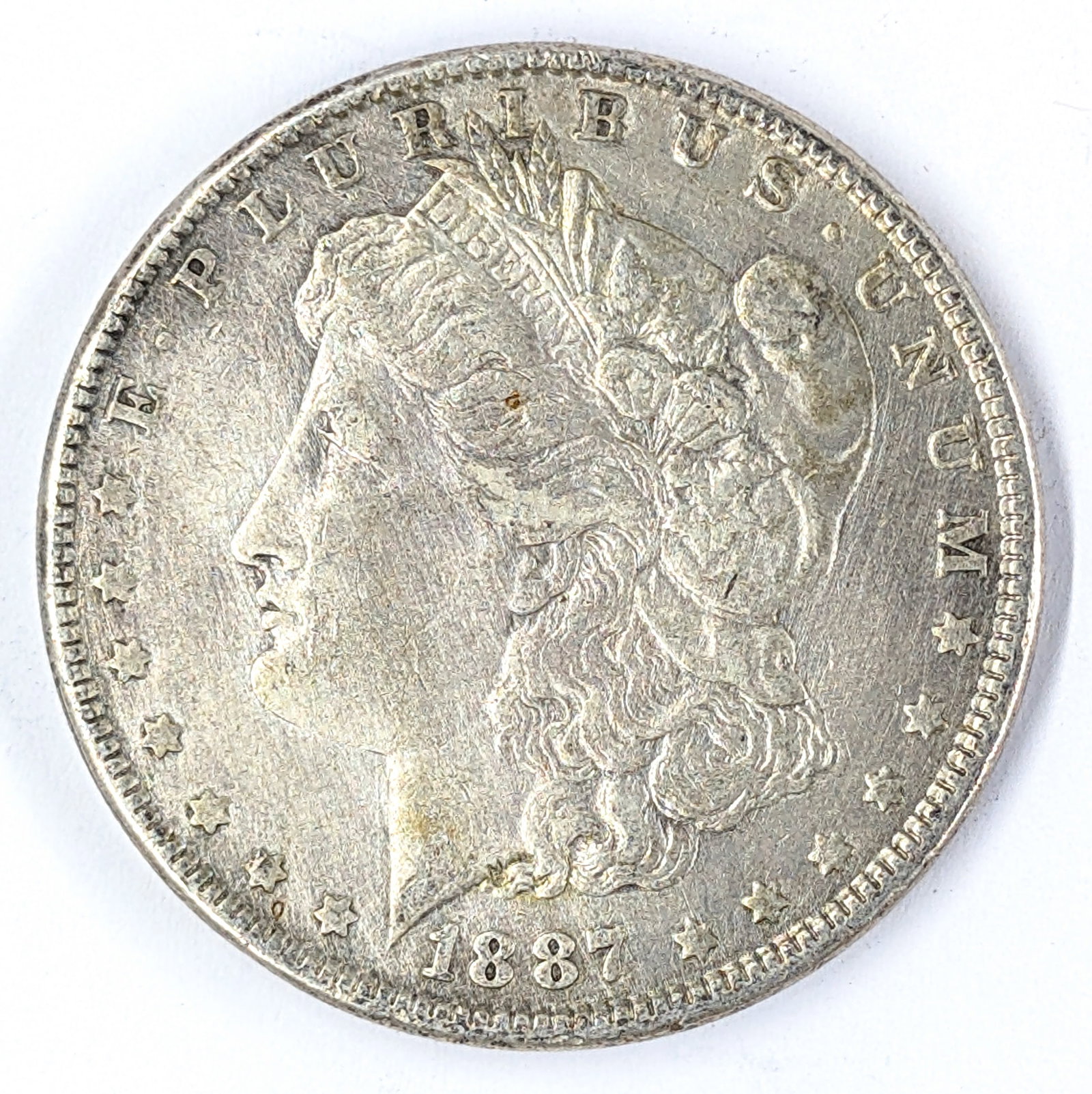 1887 Morgan Silver Dollar (1 of 2)